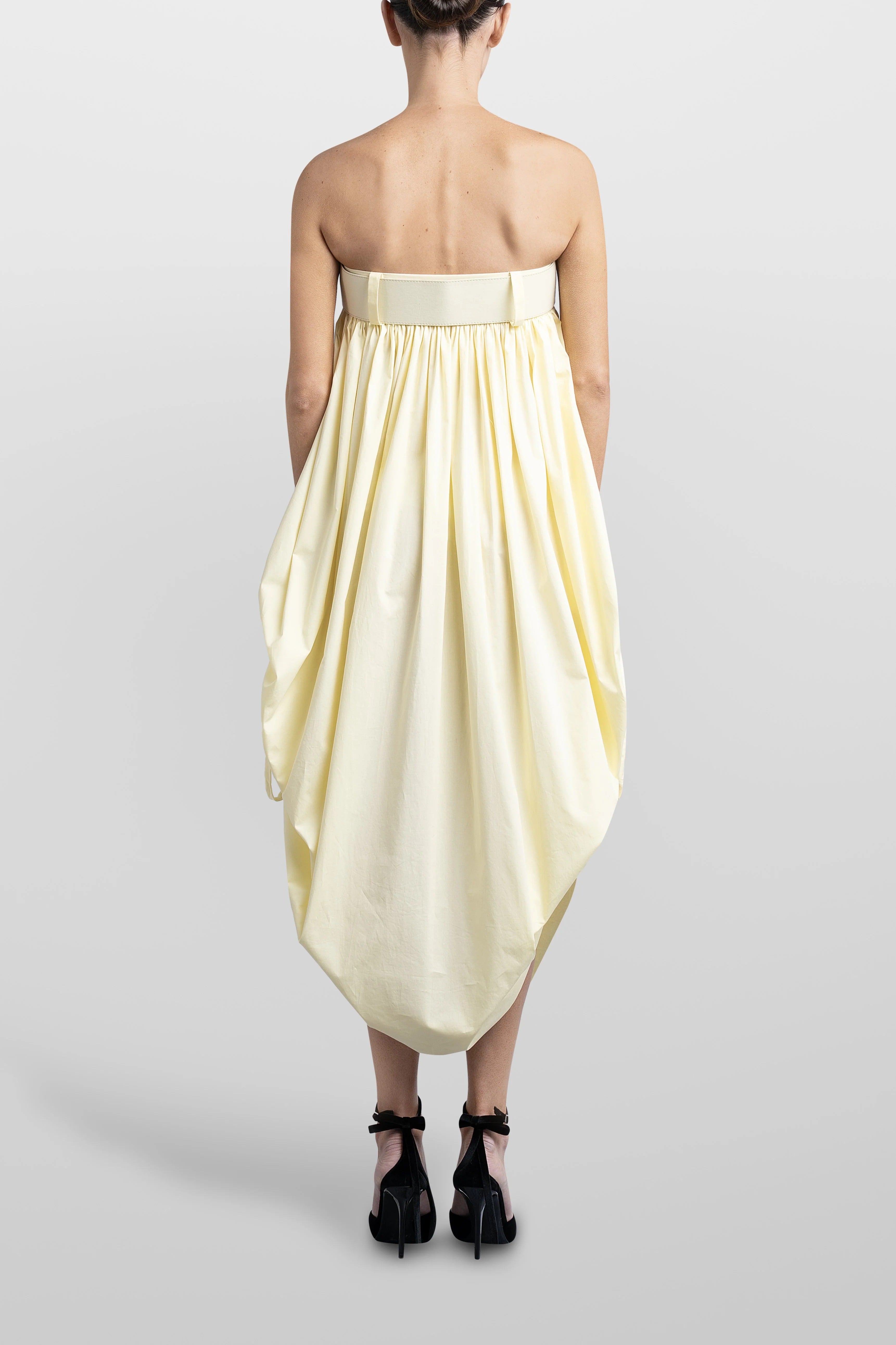 Maxi Vestido Balloon Poplin