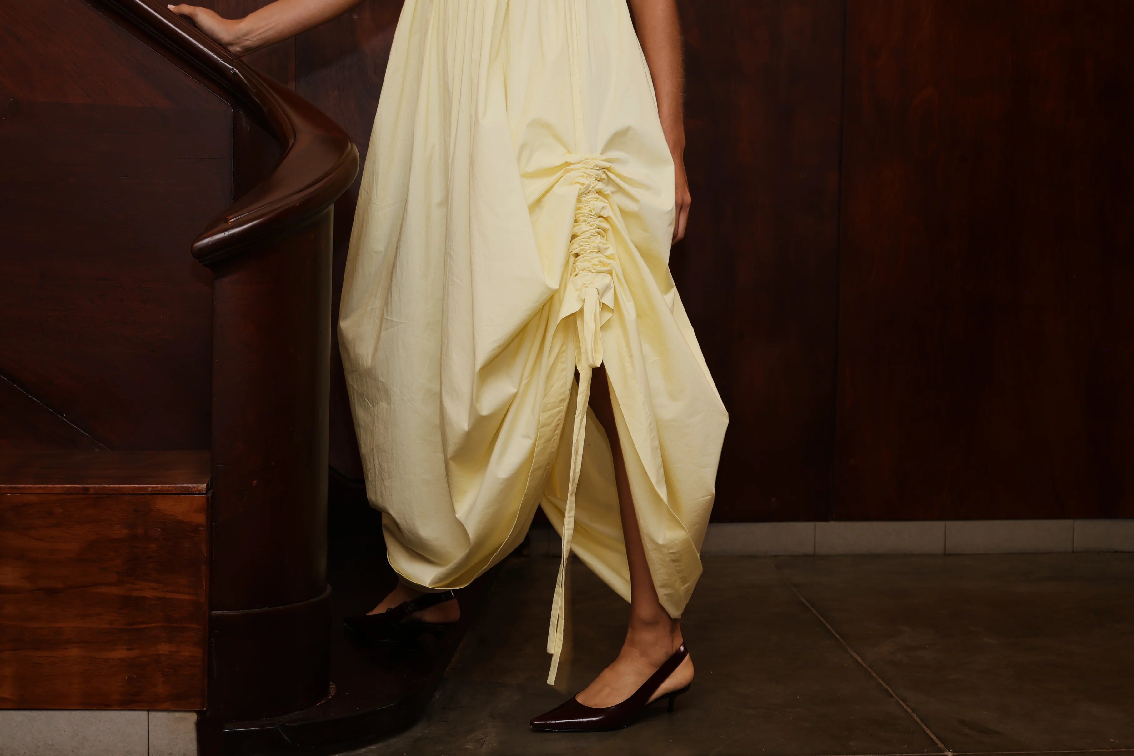Maxi Vestido Balloon Poplin