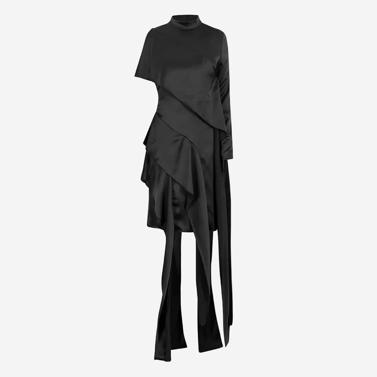 Mini Vestido Volante
