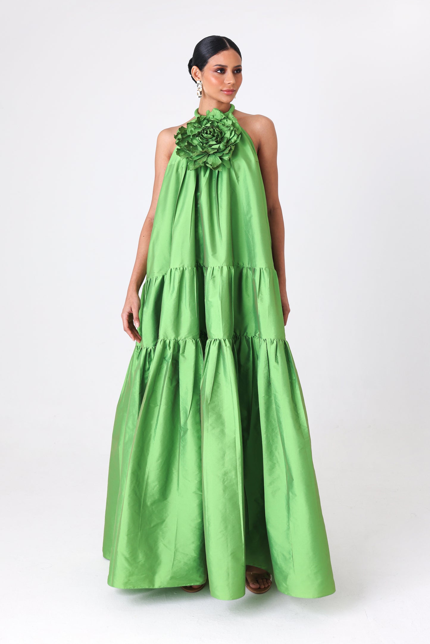 Maxi Vestido Nopal Verde