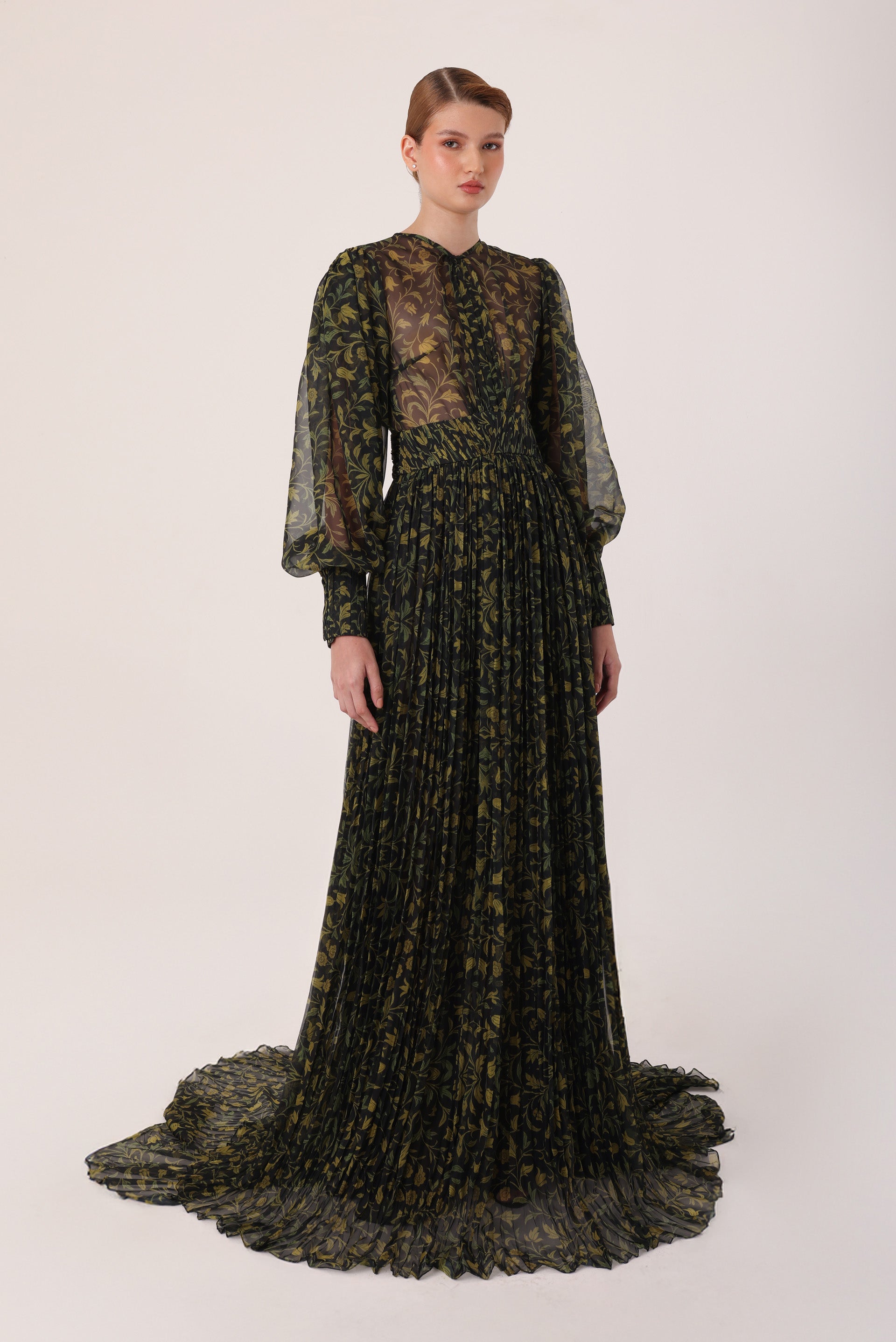 Maxi Vestido Azucena Amarillo