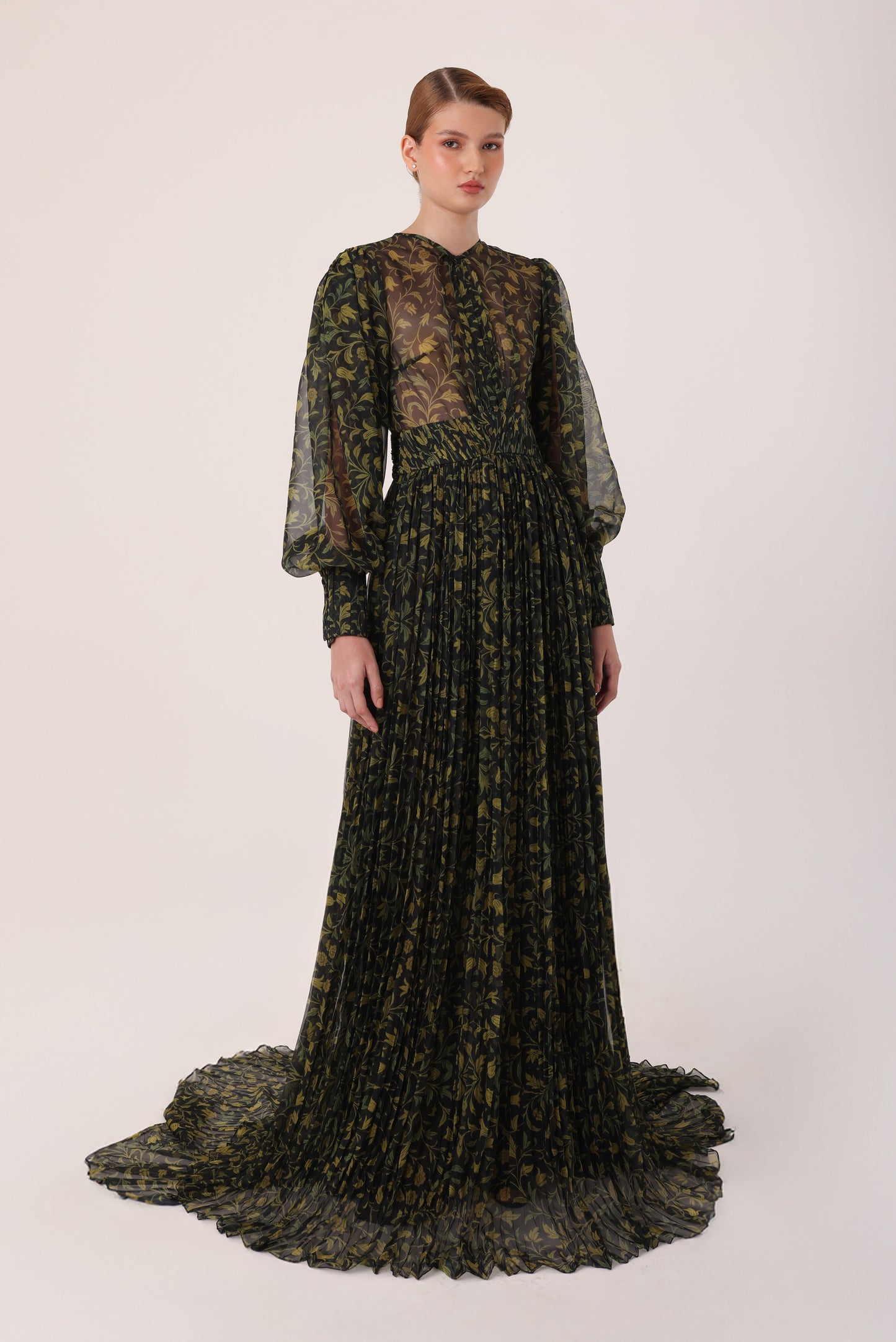 Maxi Vestido Azucena Amarillo