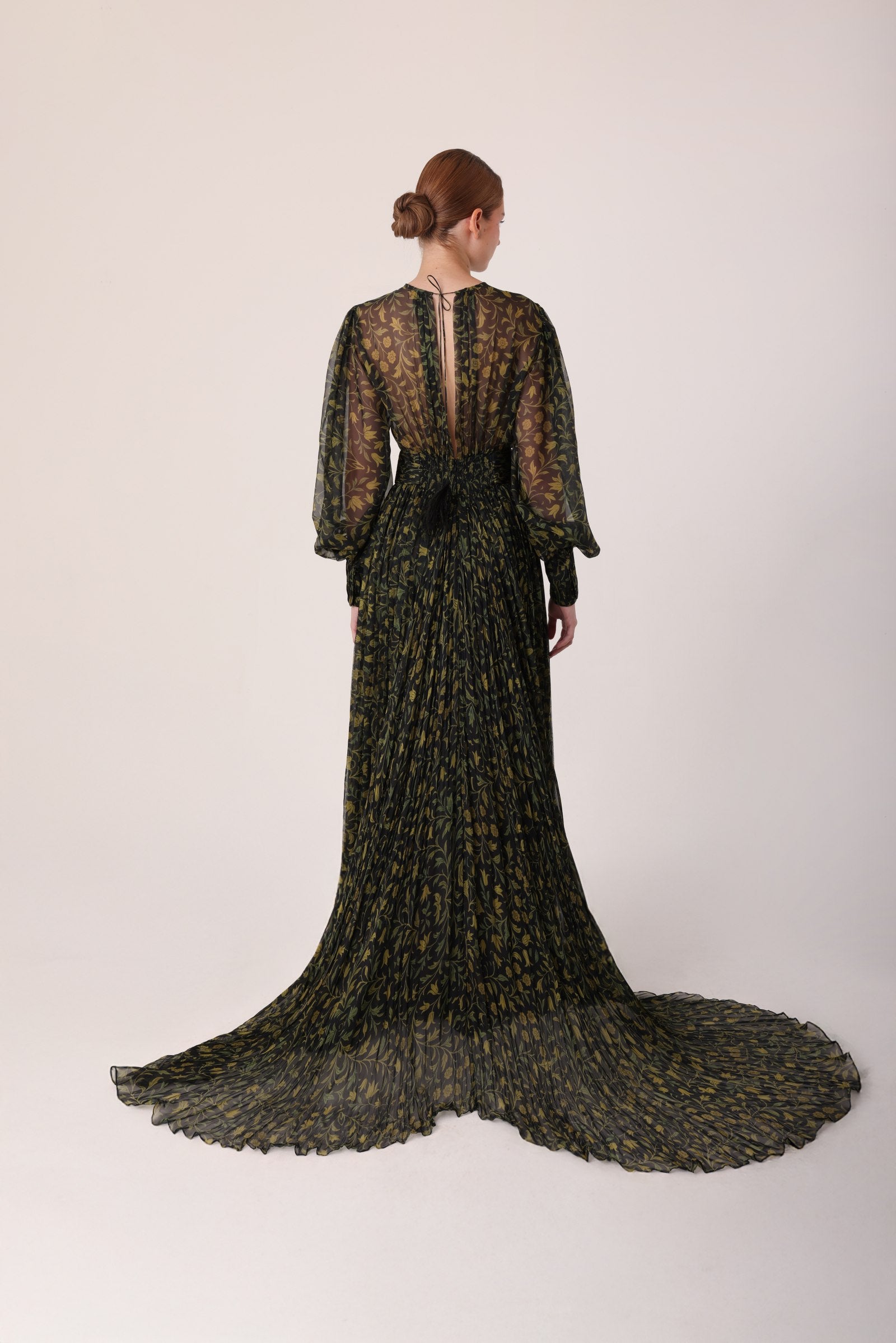 Maxi Vestido Azucena Amarillo