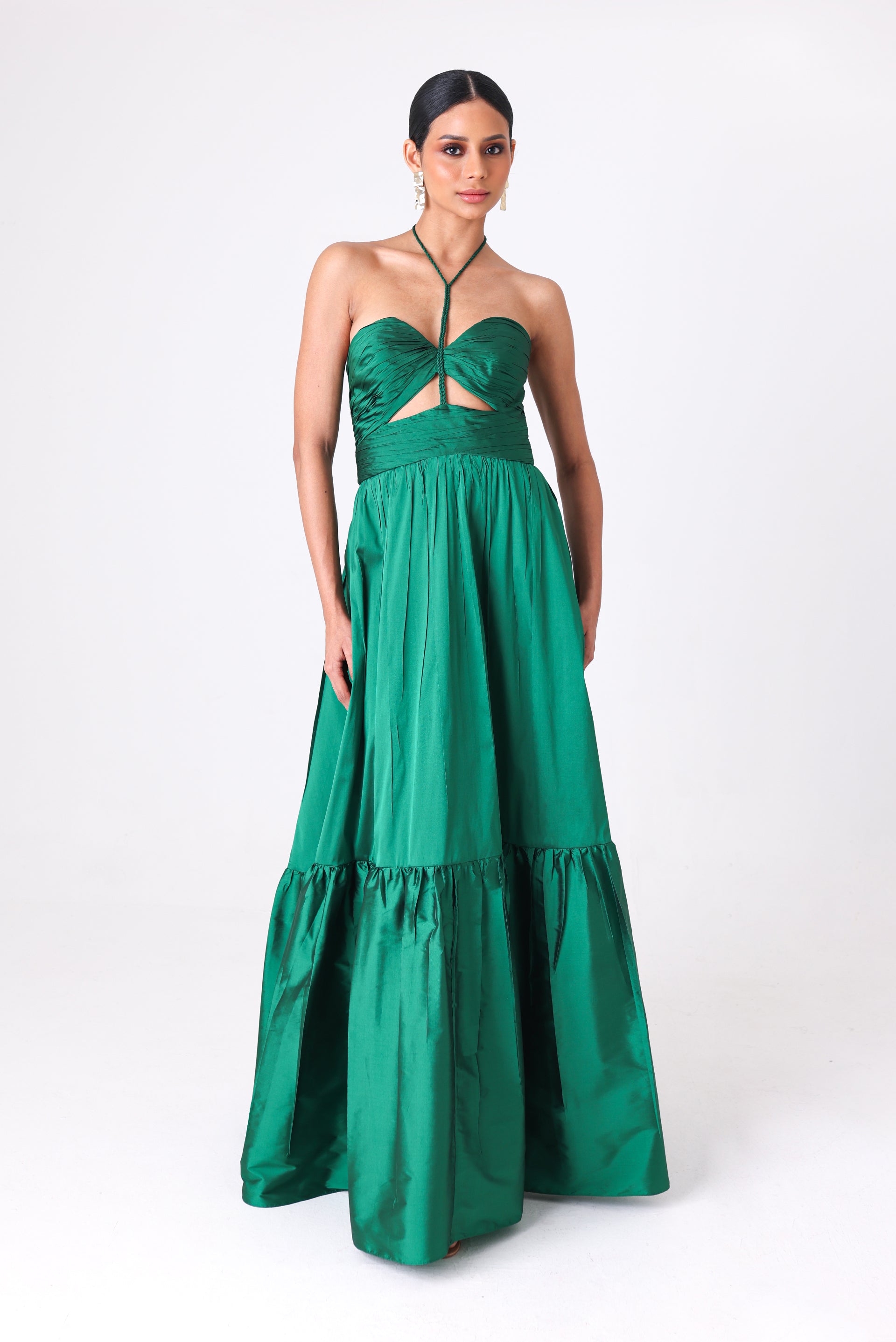 Maxi Vestido Esmeralda Verde