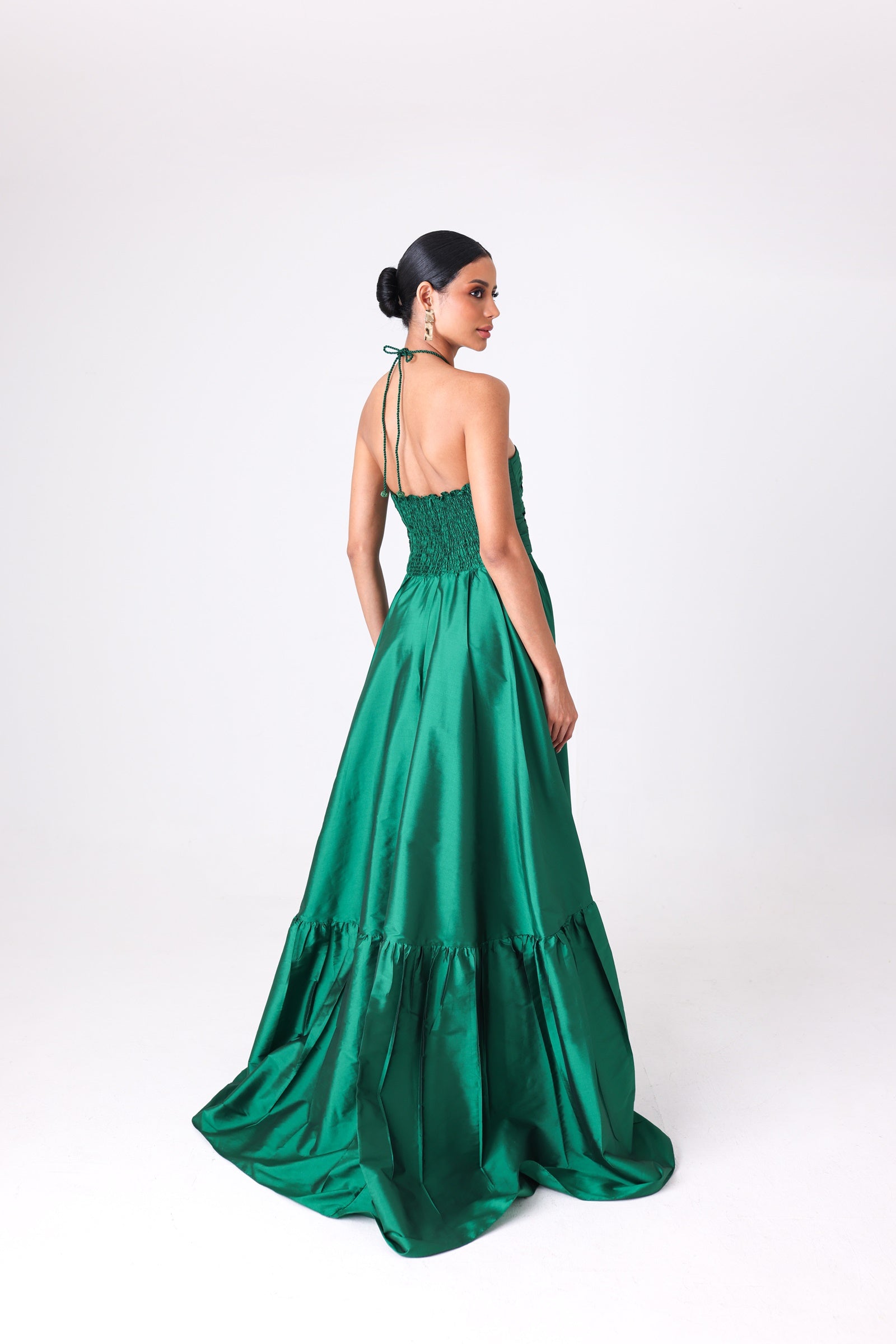Maxi Vestido Esmeralda Verde