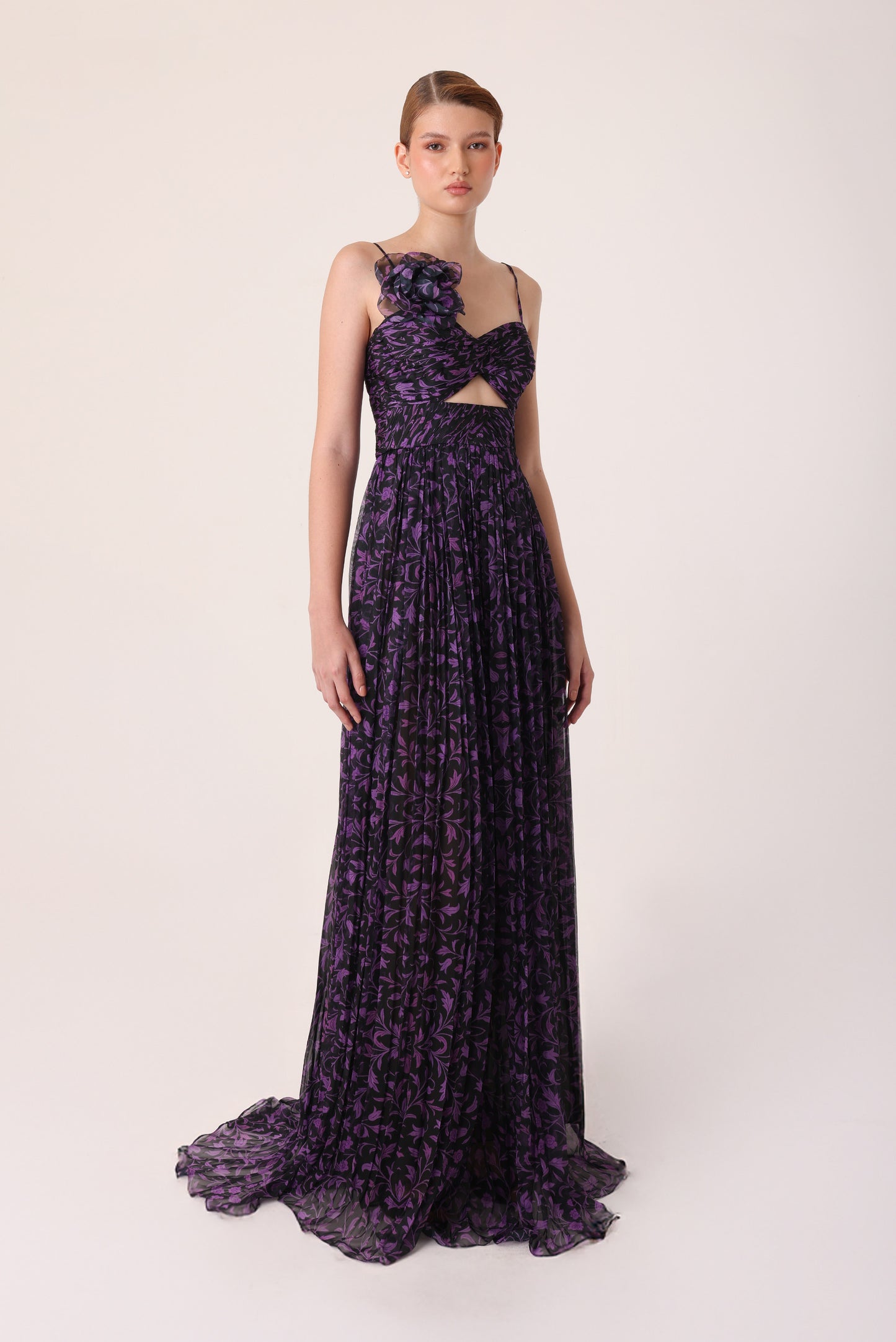 Maxi Vestido Gardenia Uva