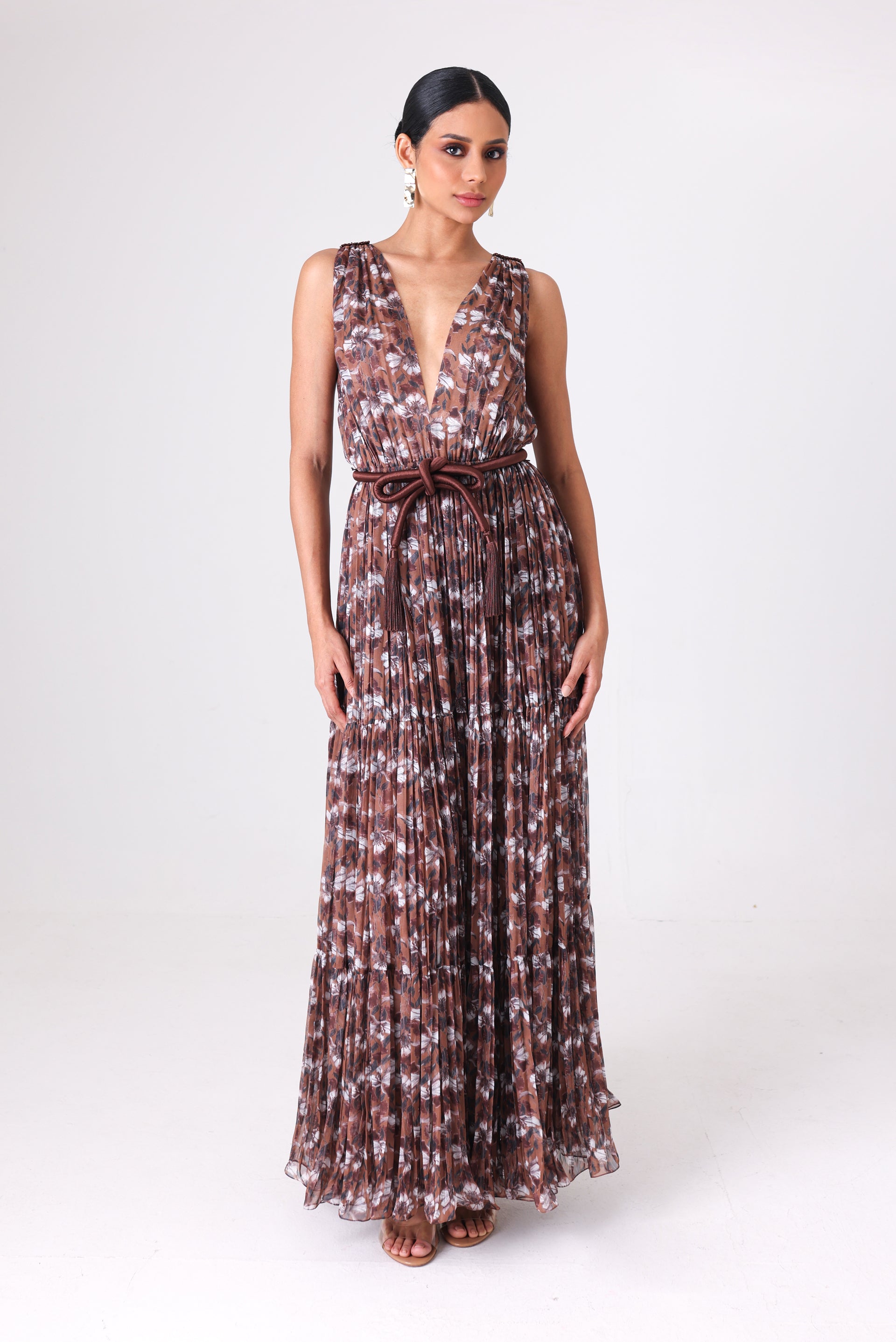 Vestido Gia Café