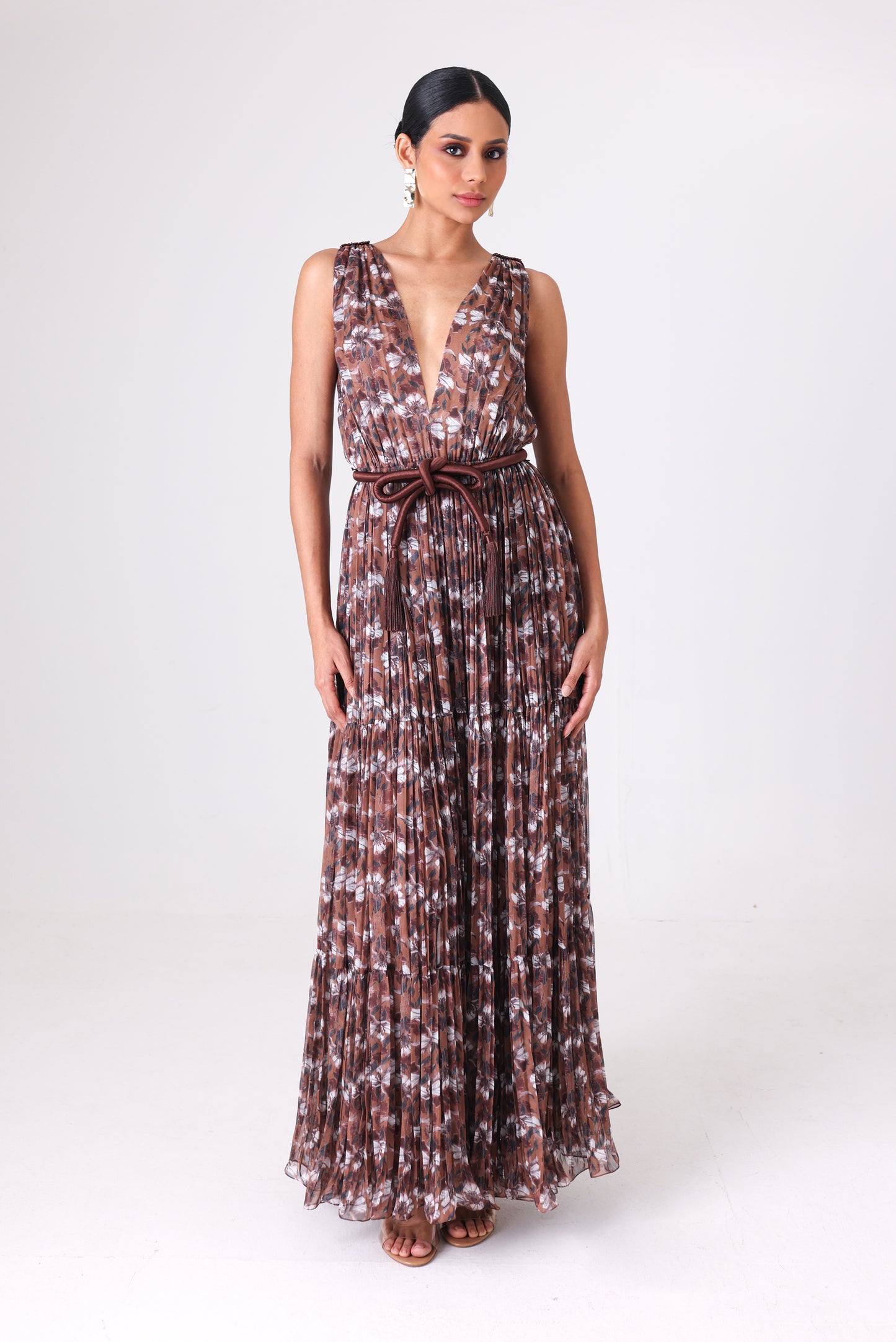 Vestido Gia Café