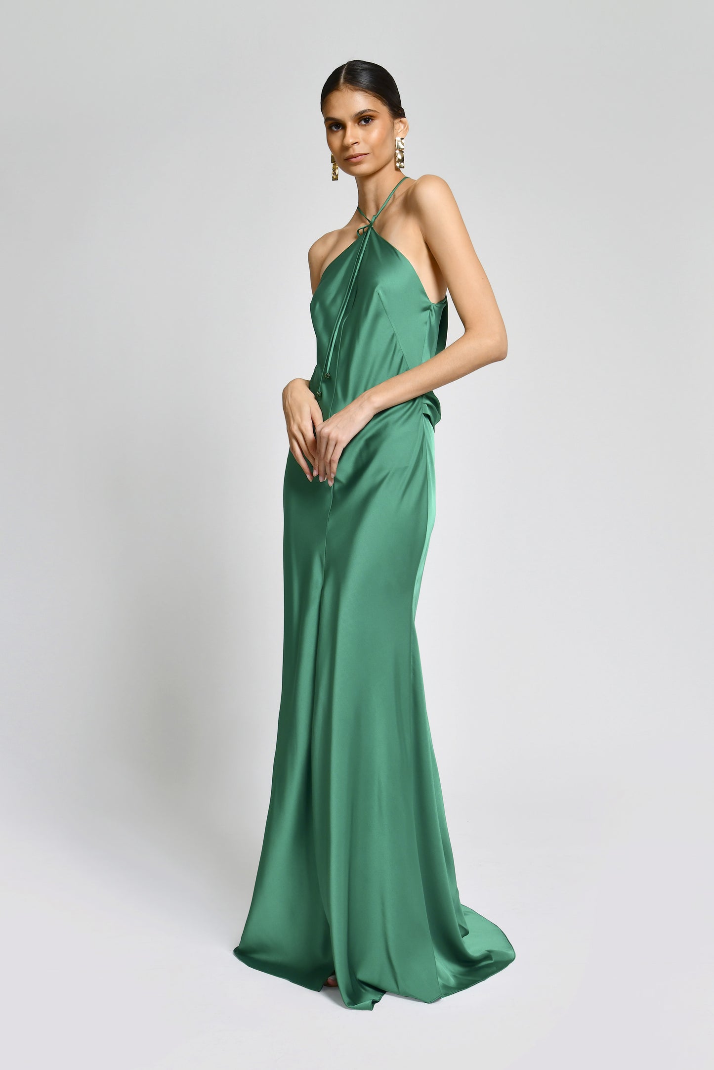 Maxi Vestido Giselle Verde MAXI VESTIDOS Malva CO