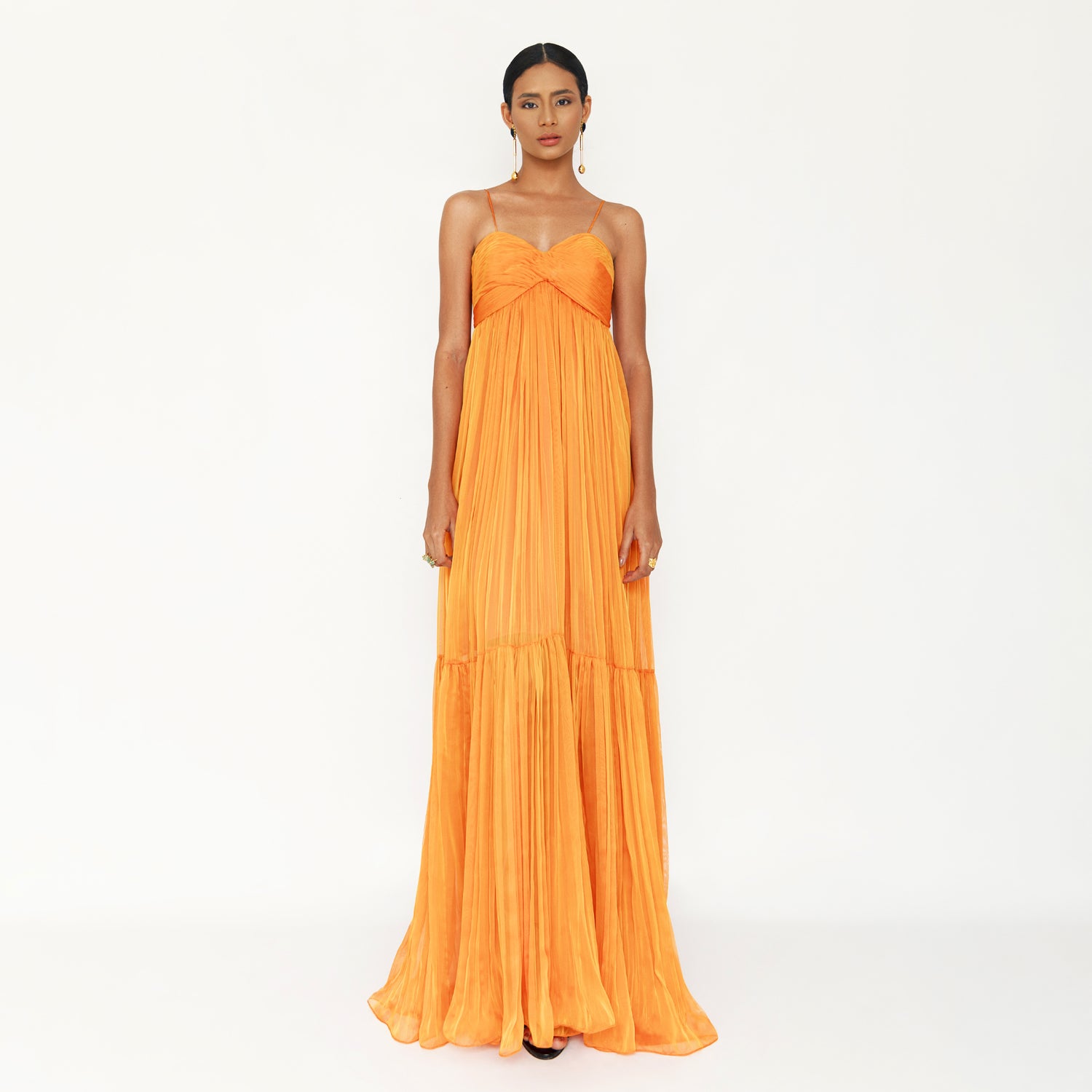 Maxi Vestido Jessy Naranja