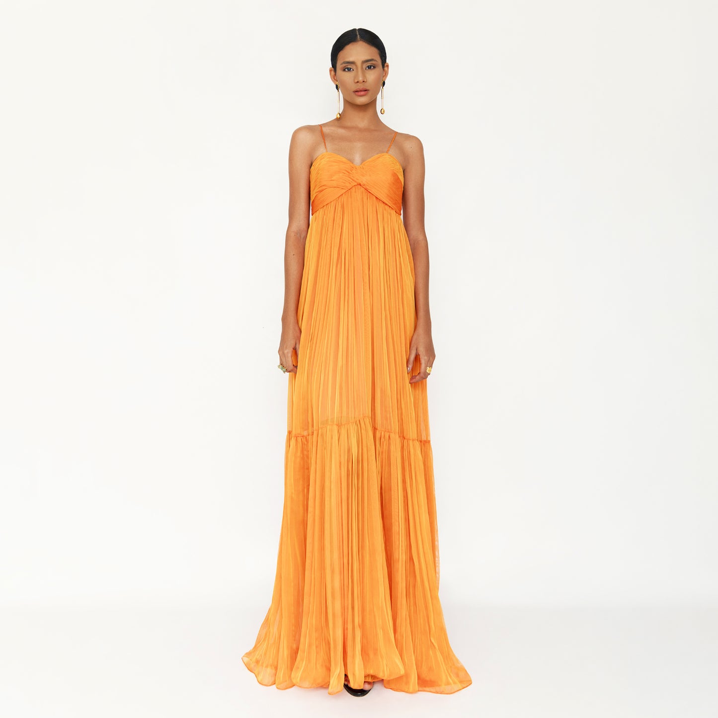 Maxi Vestido Jessy Naranja