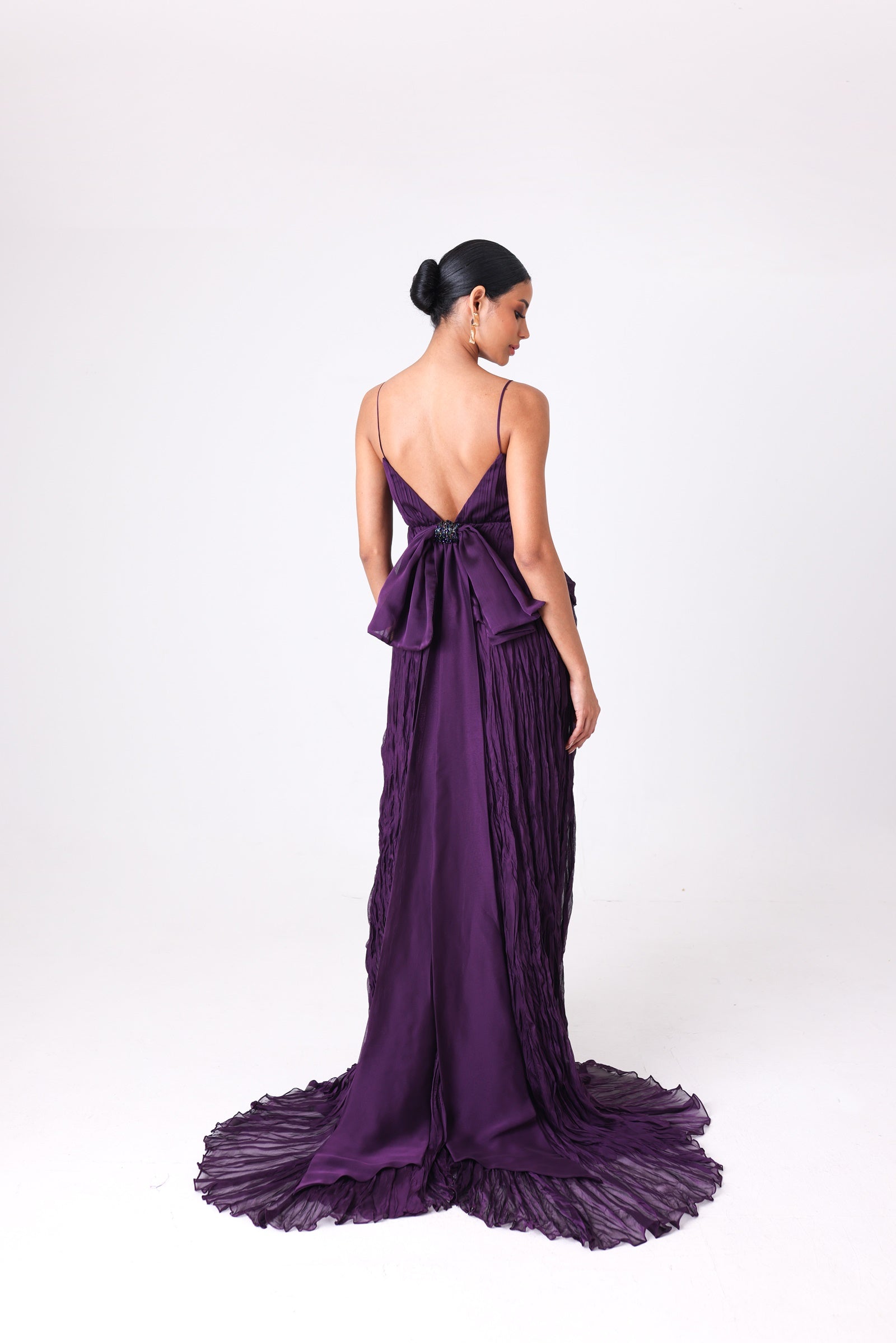 Maxi Vestido Mulata Uva