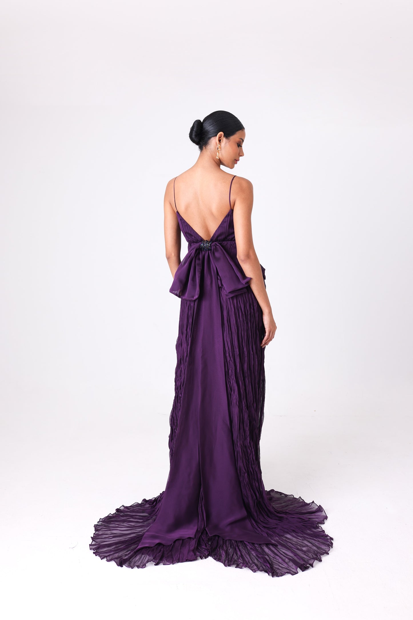 Maxi Vestido Mulata Uva