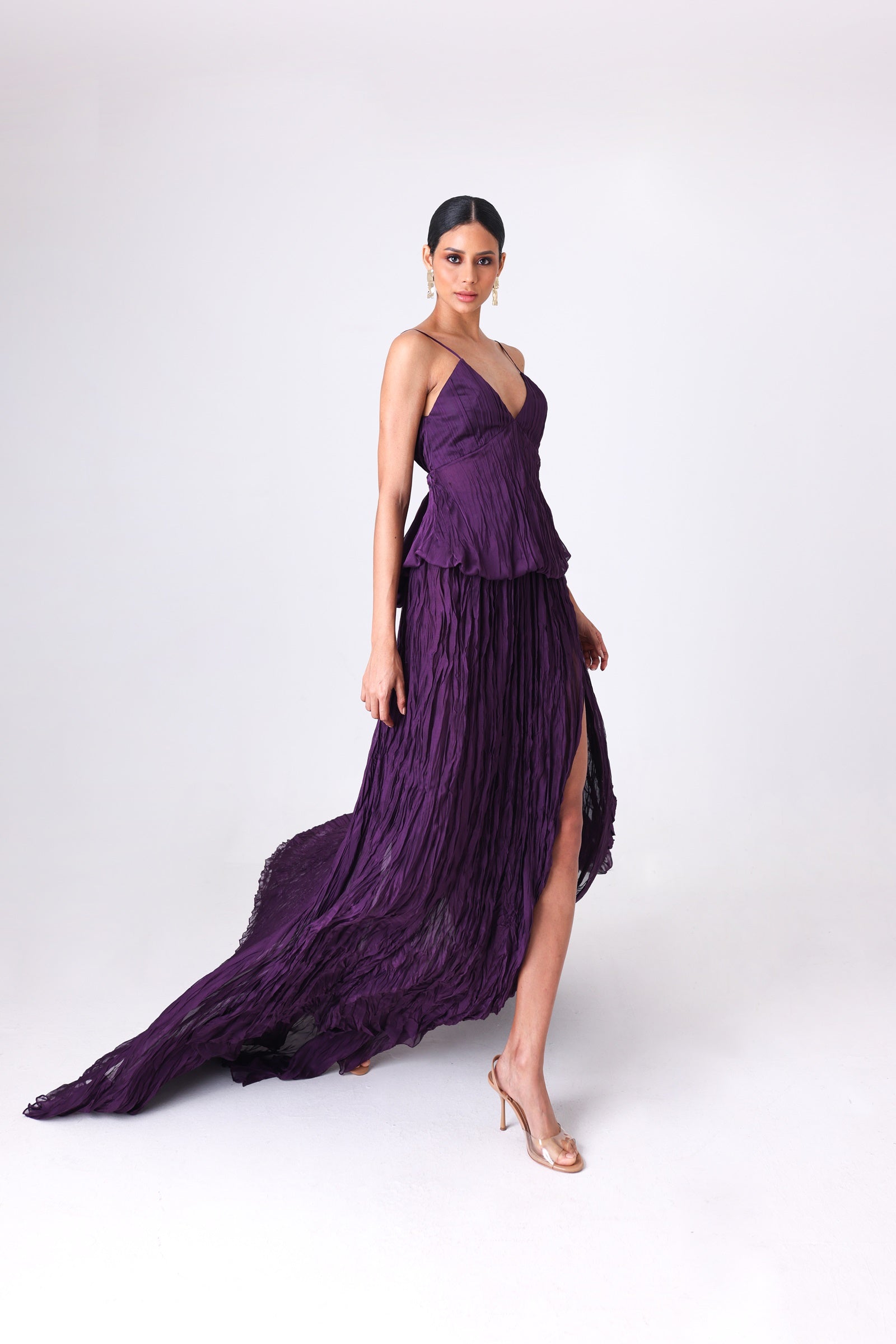 Maxi Vestido Mulata Uva