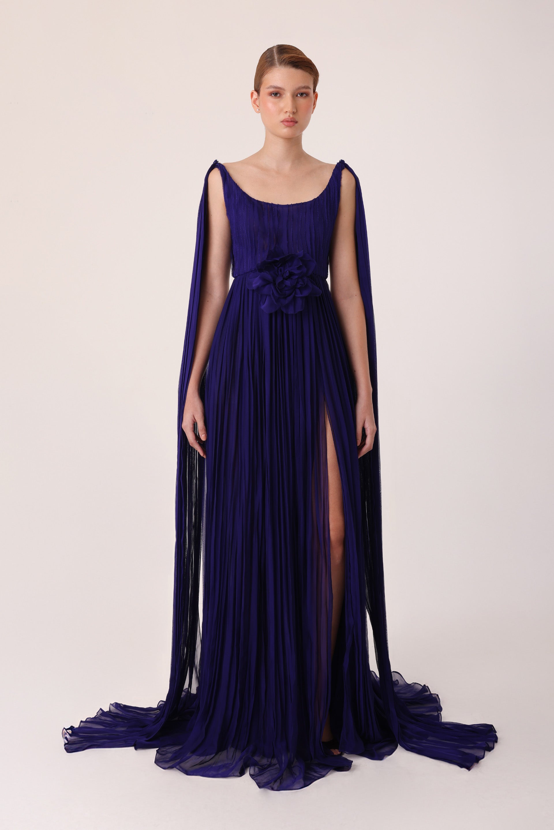 Maxi Vestido Narciso Azul