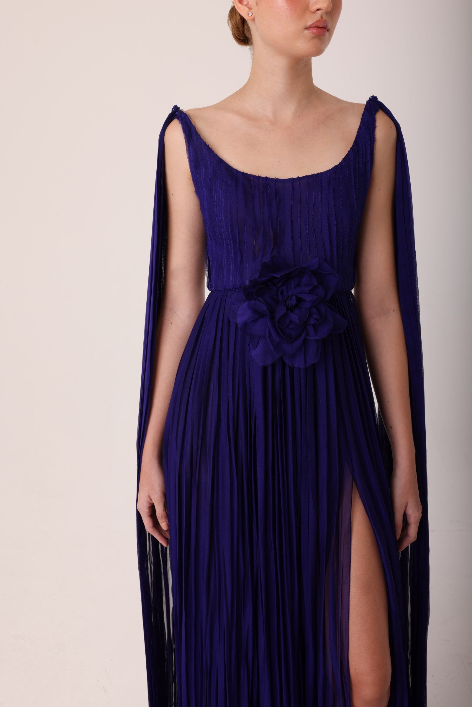 Maxi Vestido Narciso Azul