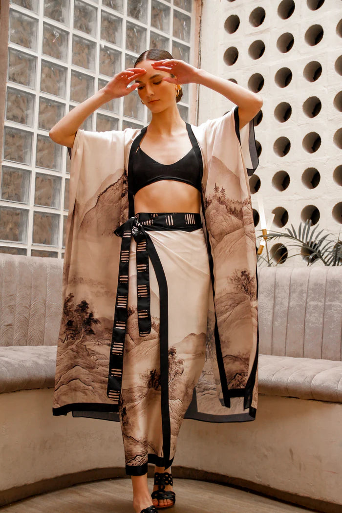 Vestido Osaka Sari VESTIDOS Malva CO