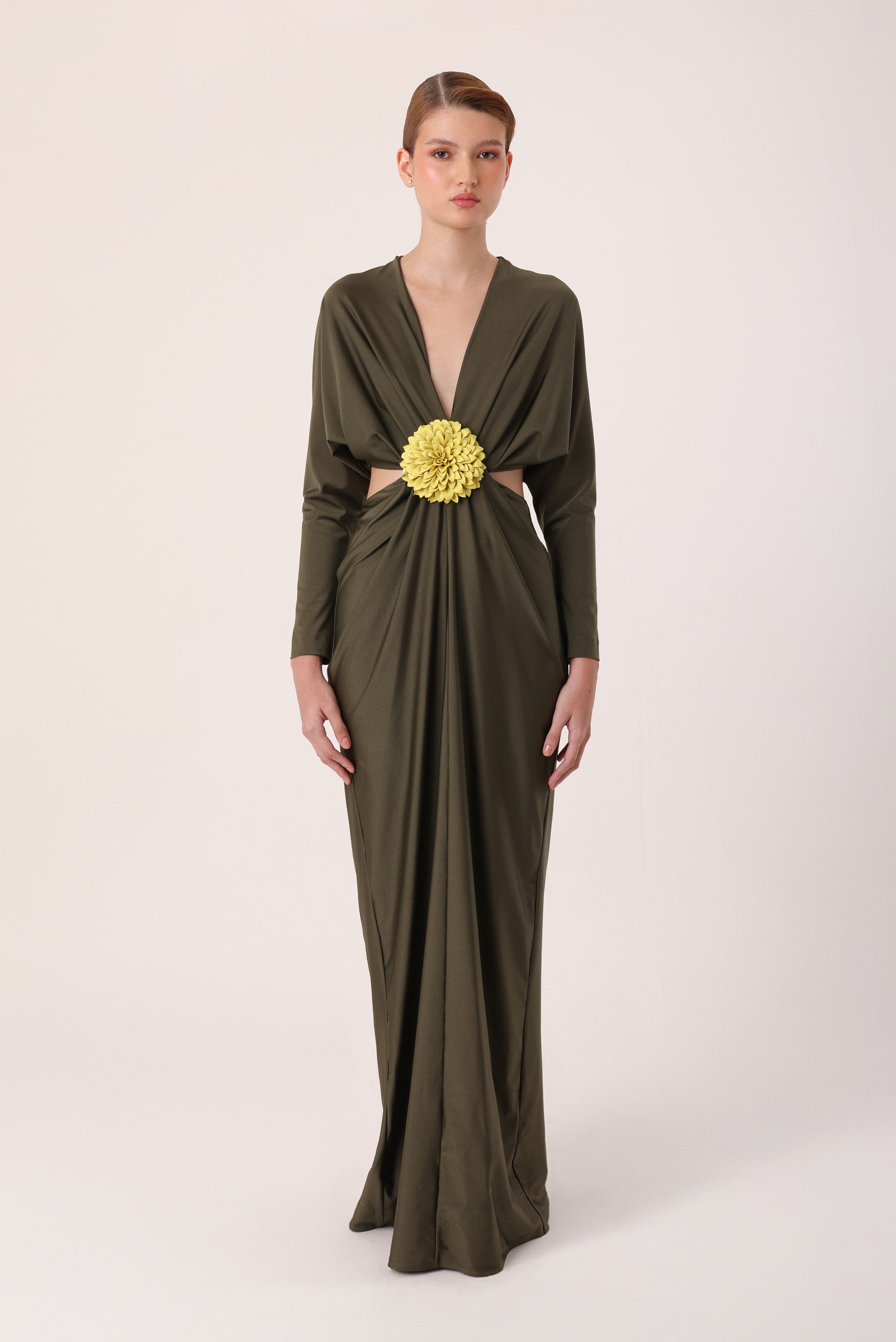 Maxi Vestido Verbena Verde Jade