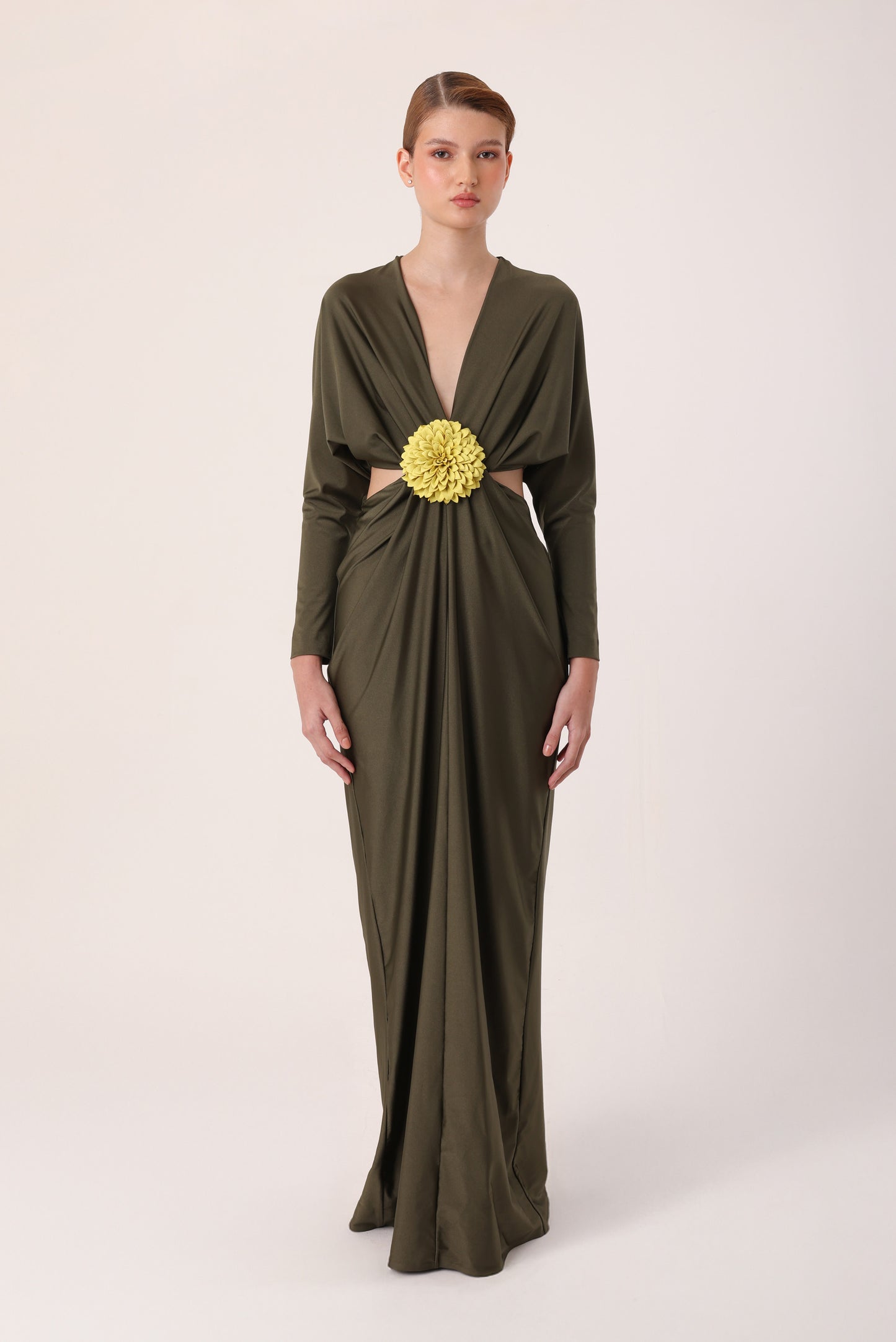 Maxi Vestido Verbena Verde Jade