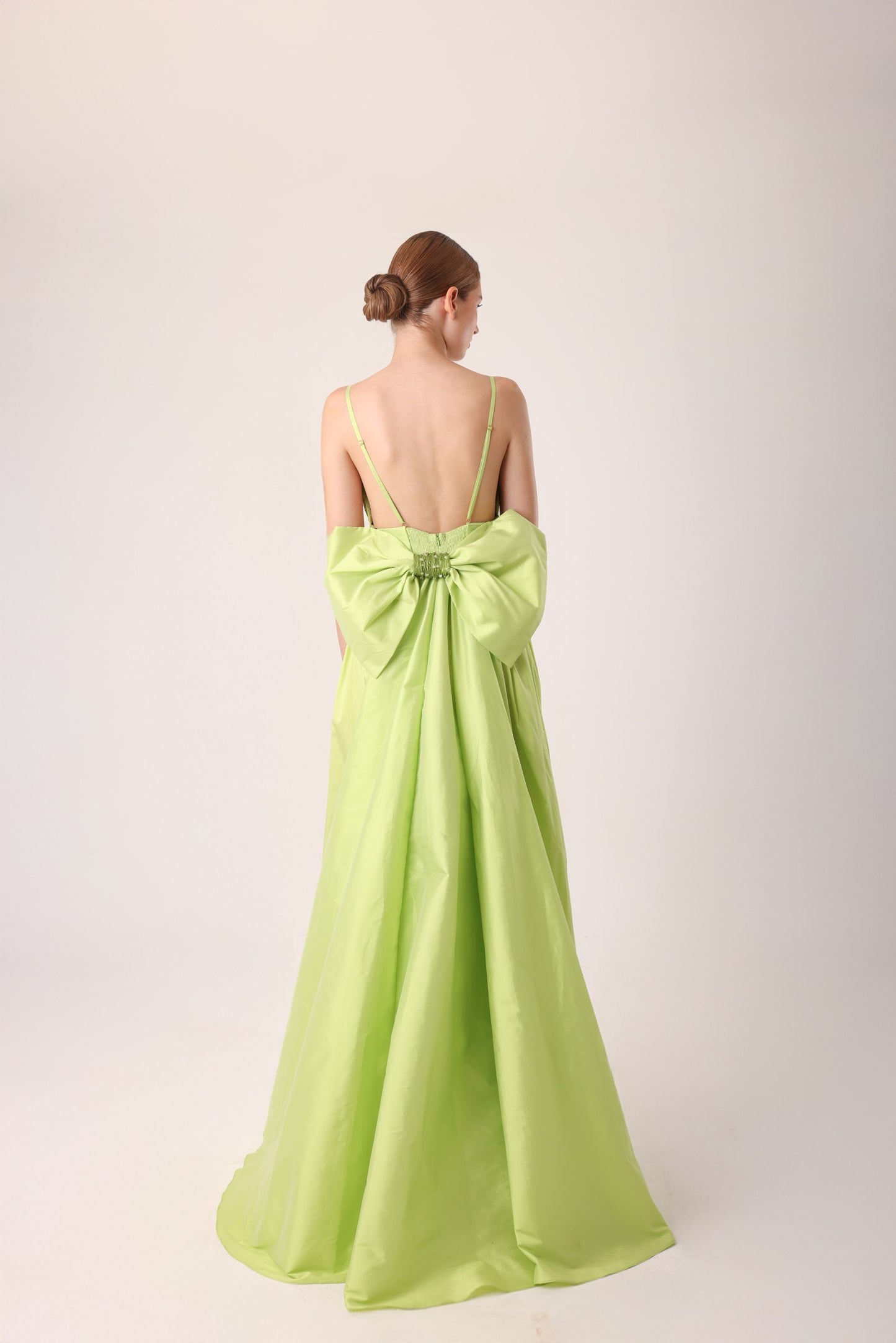 Maxi Vestido Fuchsia Pistacho