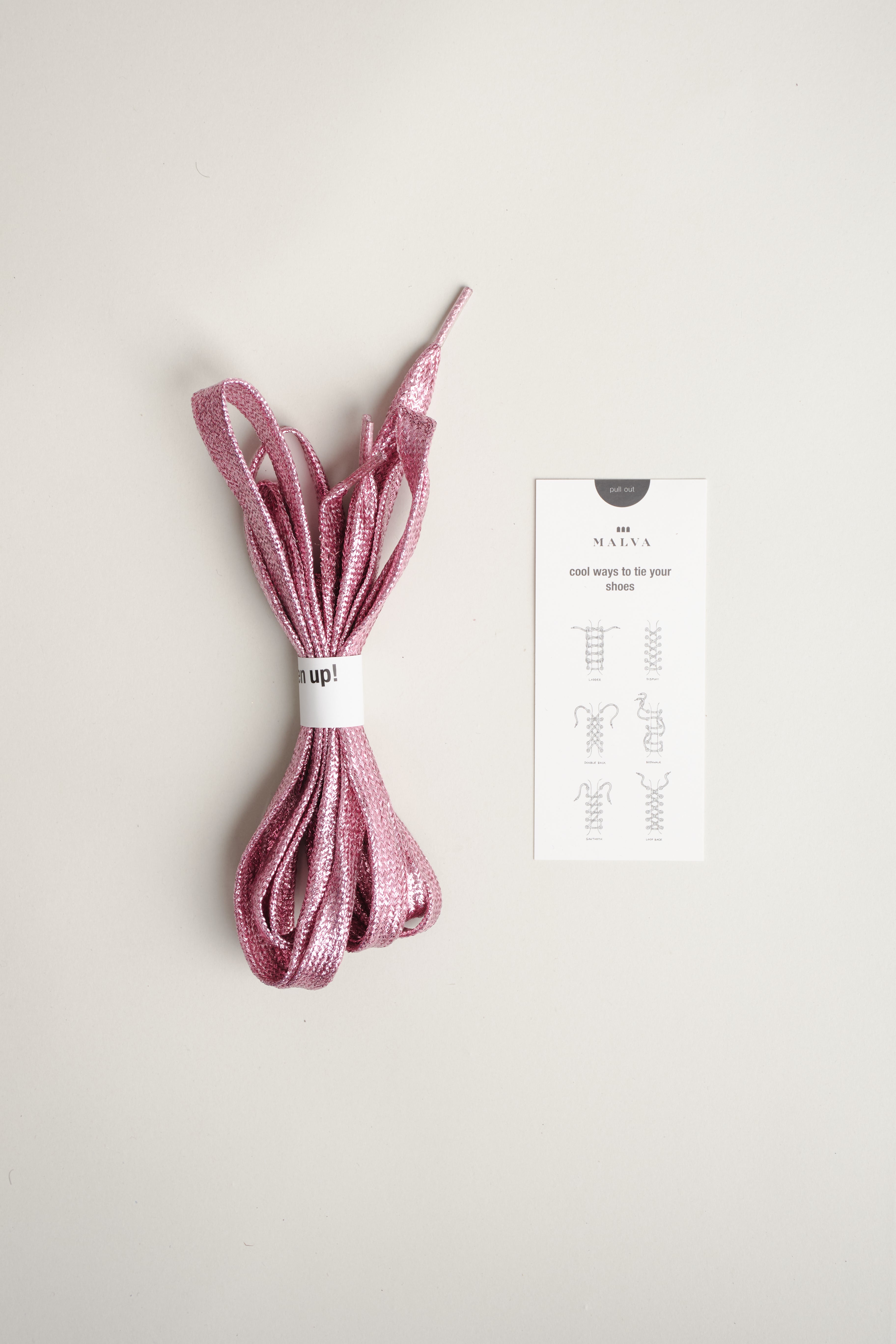 Cordón Metalizado Rosado