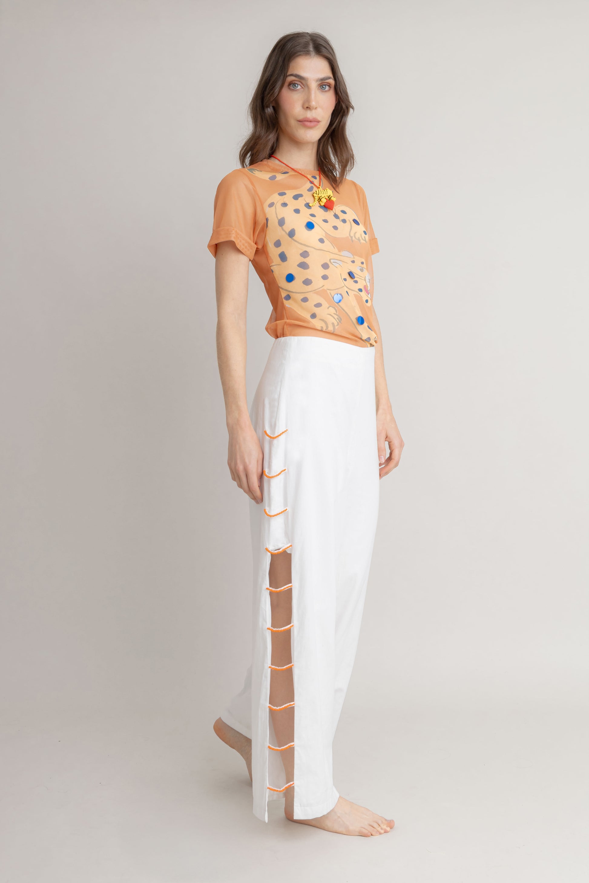 Pantalón Aberturas VOIE PANTALONES Malva CO