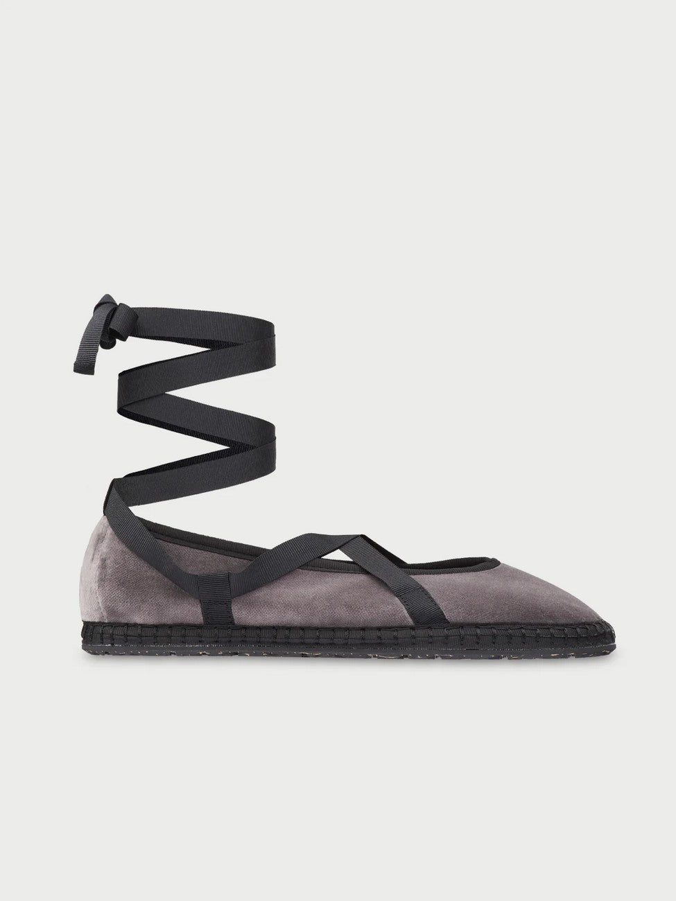 Baleta Lazos Velvet Grey