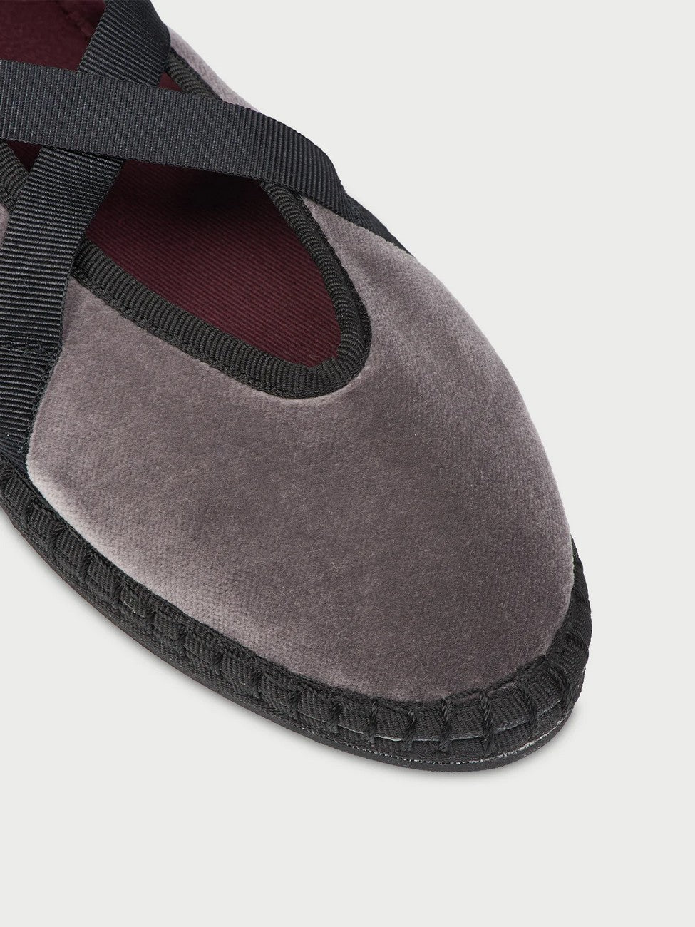Baleta Lazos Velvet Grey
