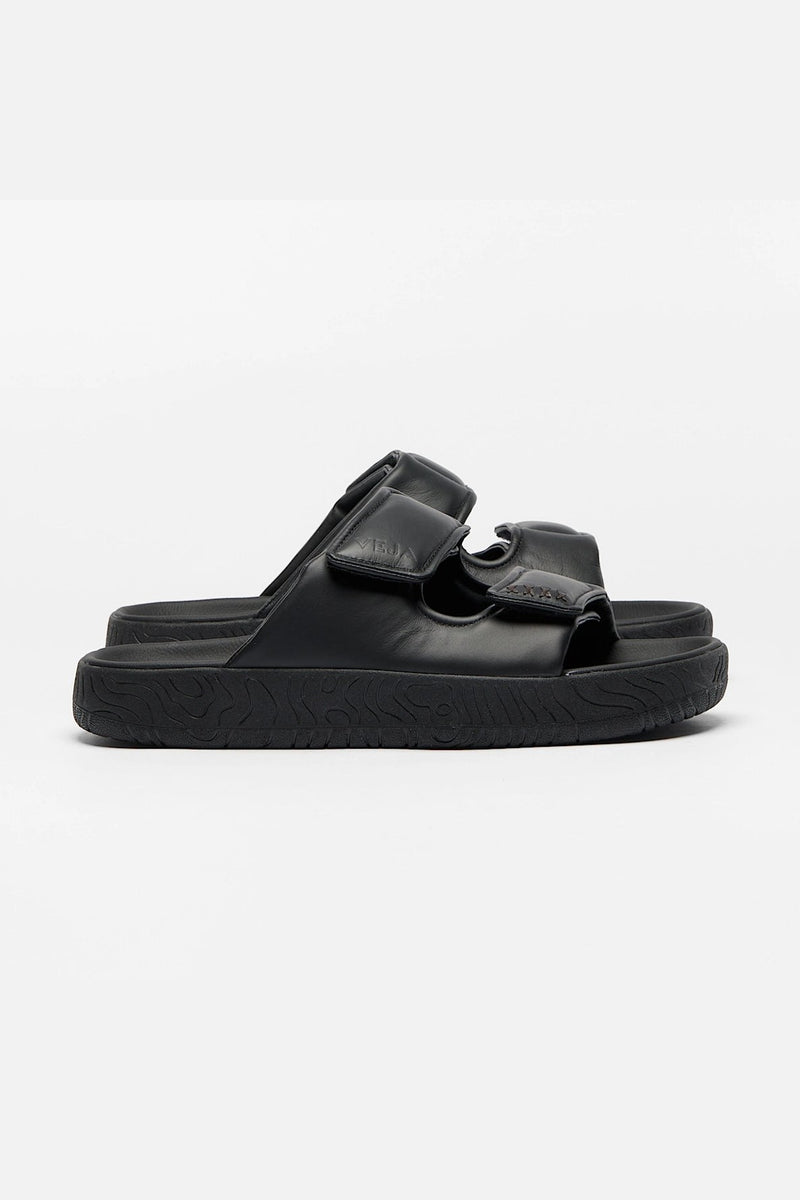 Sandalia Veja De Mujer Etna Bold  Leather Full Black