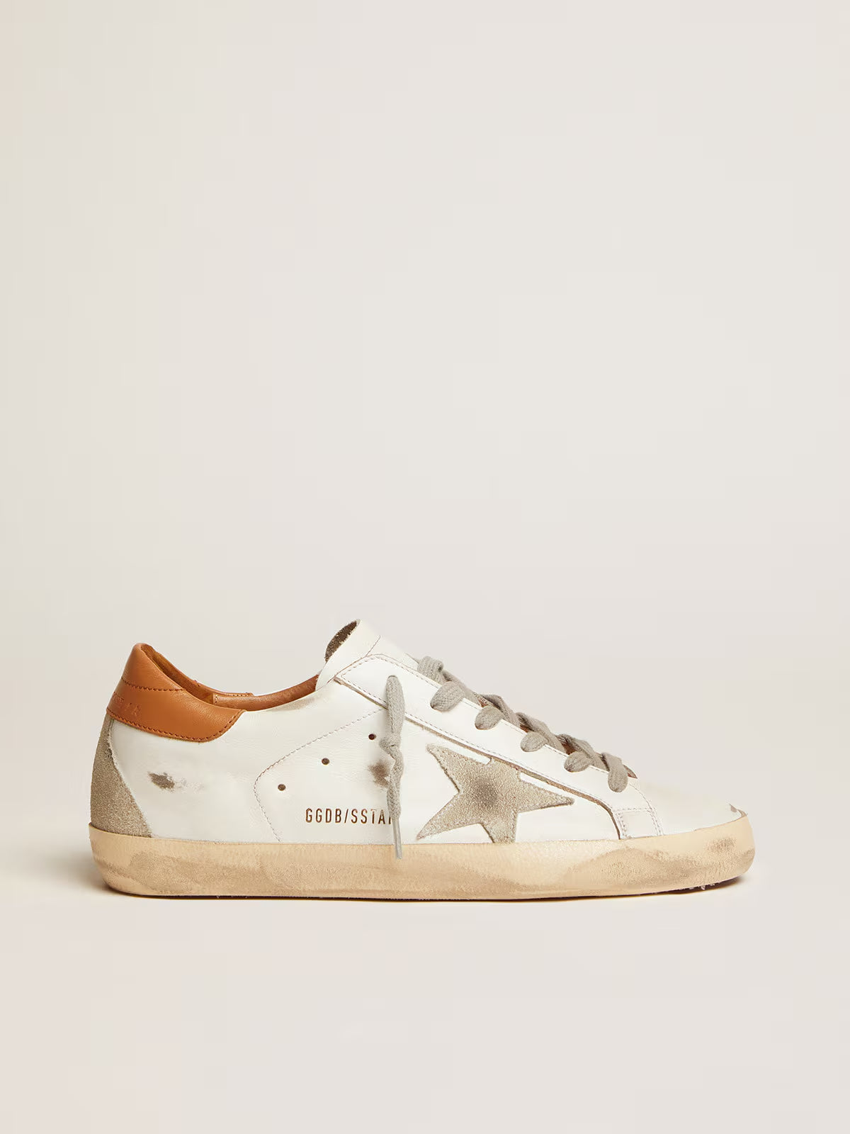 Tenis Golden Goose Super Star Leather Star Heel Hombre