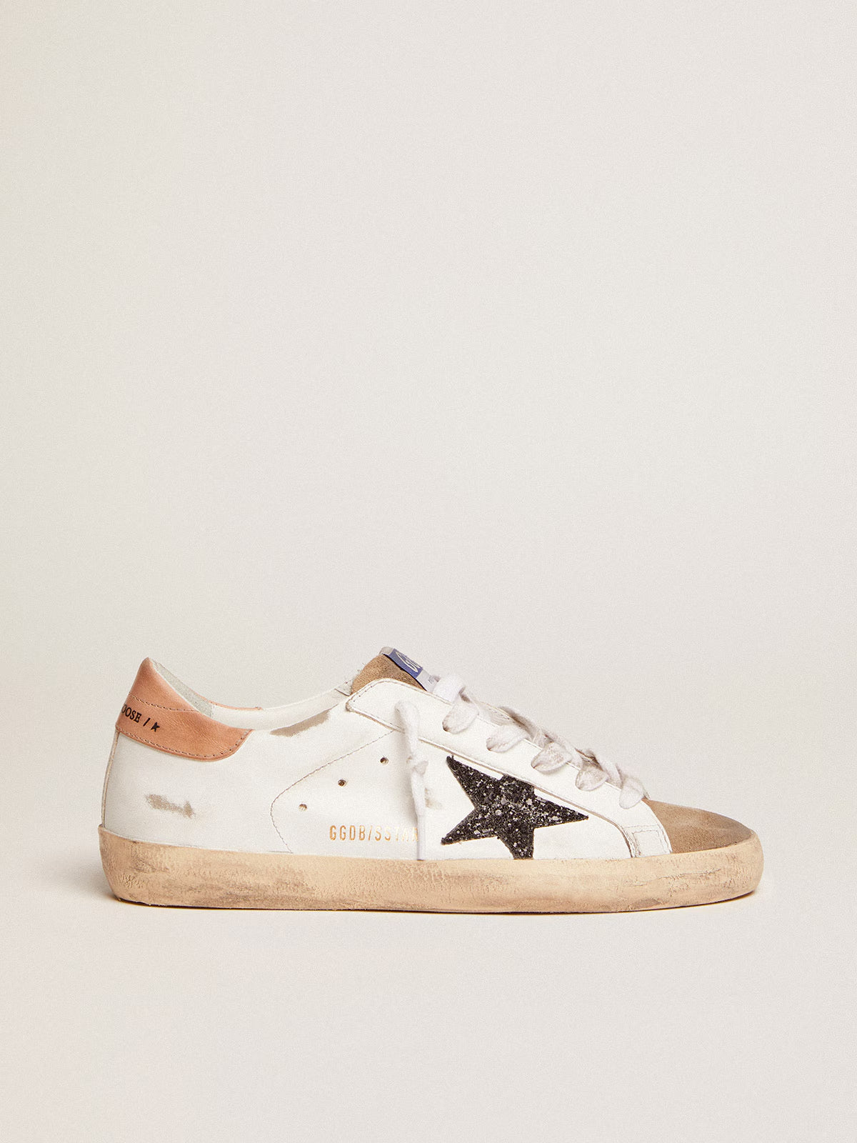 Tenis Golden Goose Super Star Leather Glitter Mujer