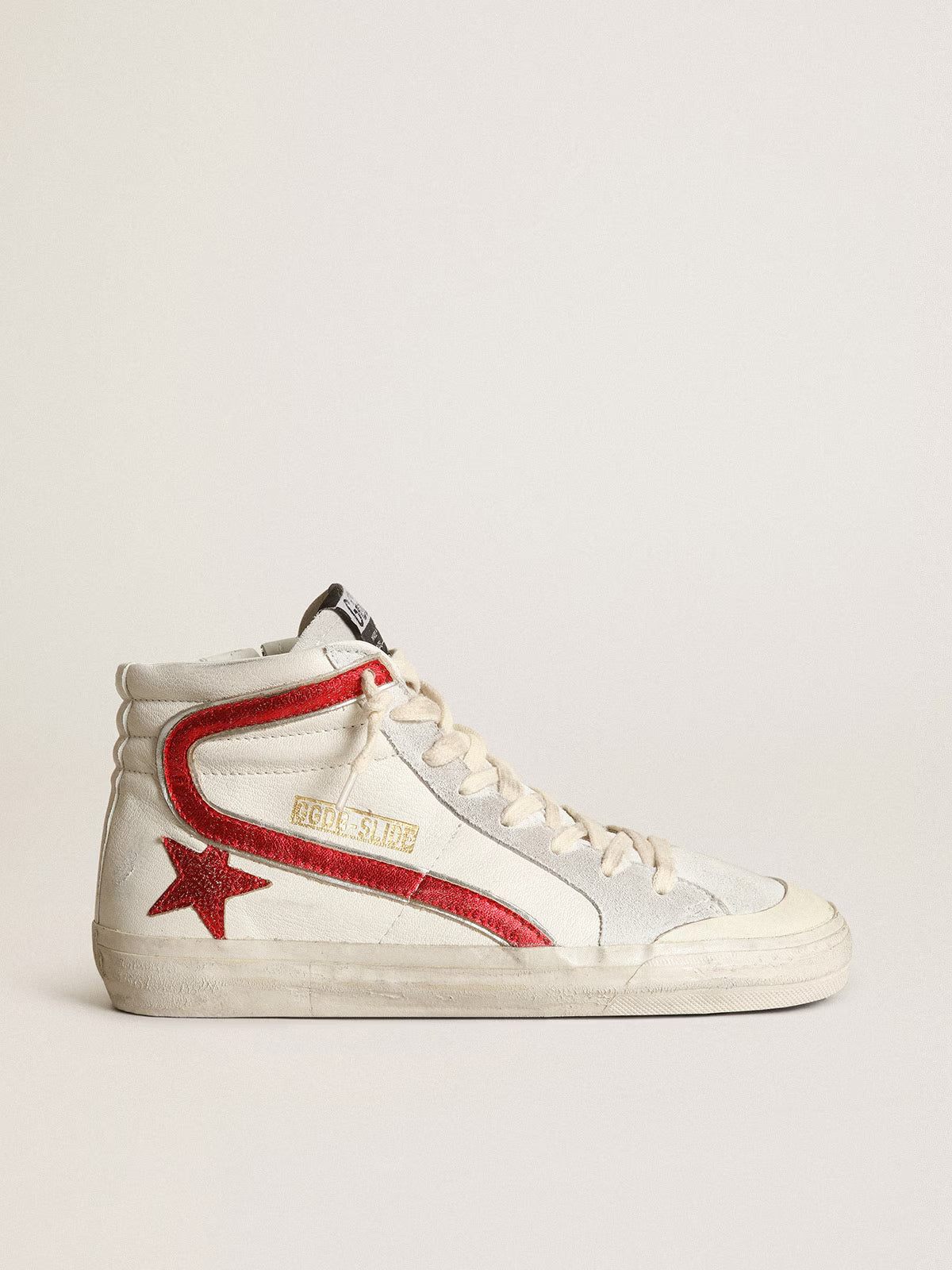 Tenis Golden Goose Slide Penstar Nappa Vintage Mujer