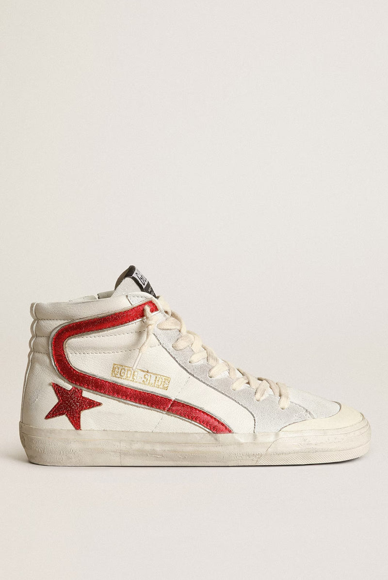 Tenis Golden Goose Slide Penstar Nappa Vintage Mujer