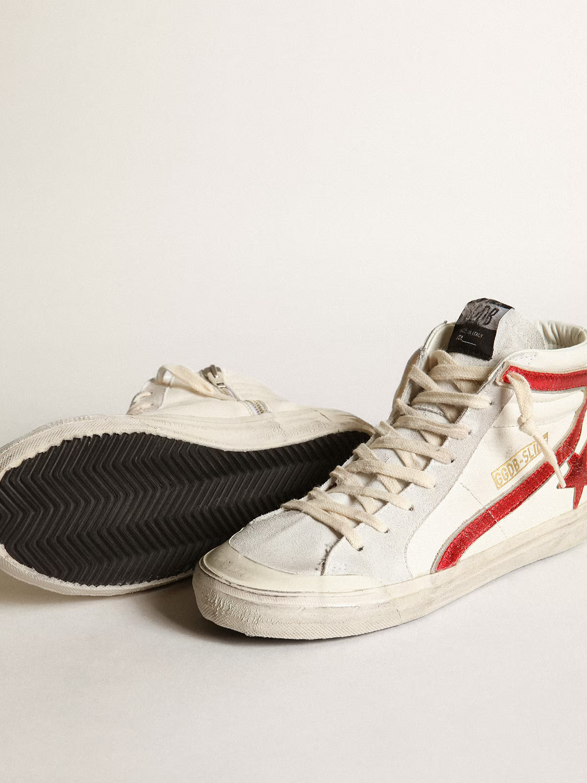 Tenis Golden Goose Slide Penstar Nappa Vintage Mujer