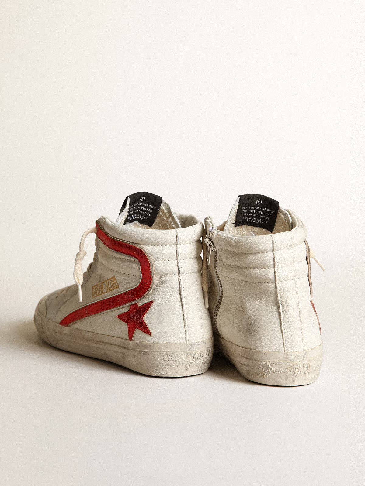 Tenis Golden Goose Slide Penstar Nappa Vintage Mujer