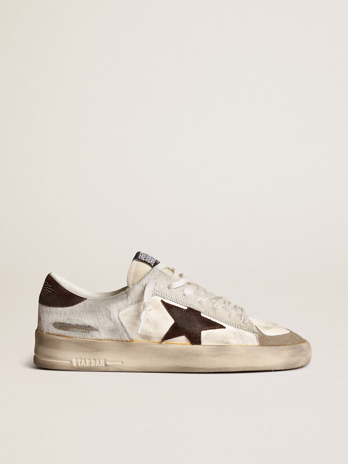 Tenis Golden Goose Stardan Nappa Horsy Star And Heel Suede Hombre
