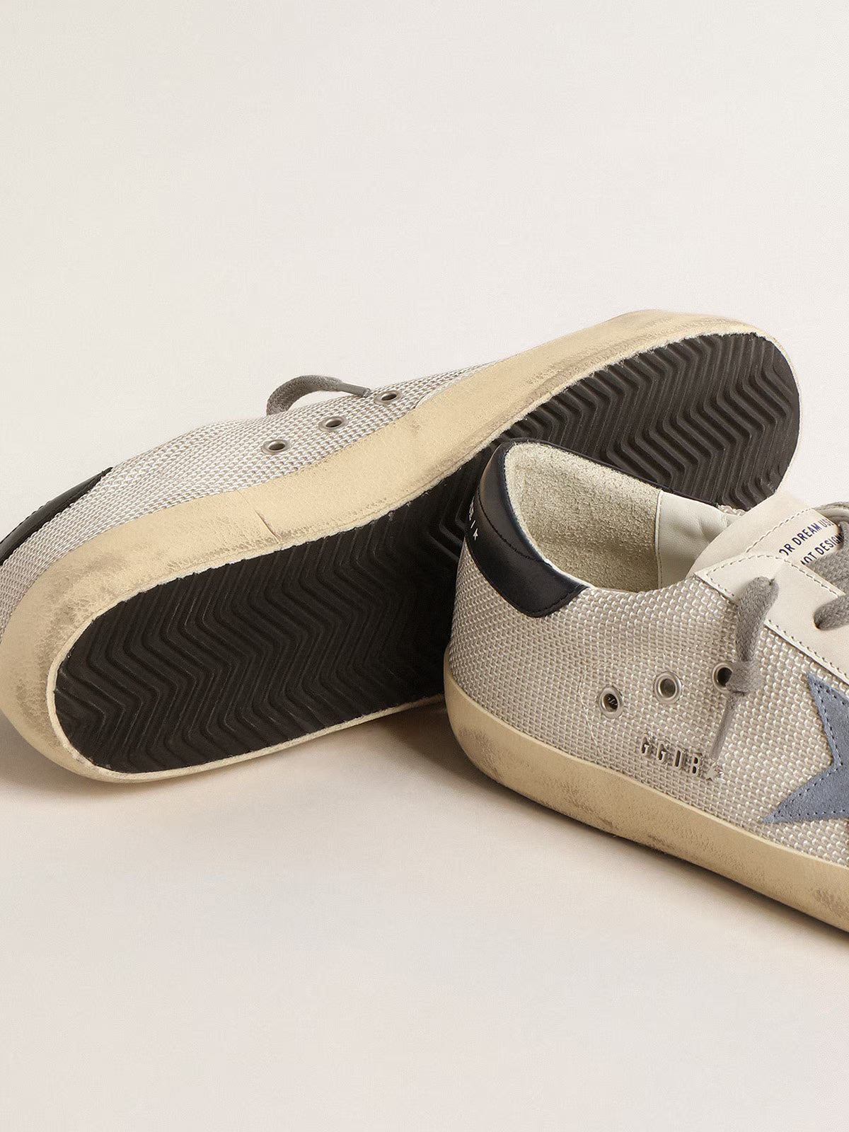 Tenis Golden Goose Super Star Net Leather Hombre