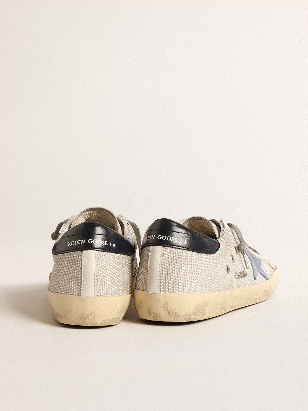 Tenis Golden Goose Super Star Net Leather Hombre
