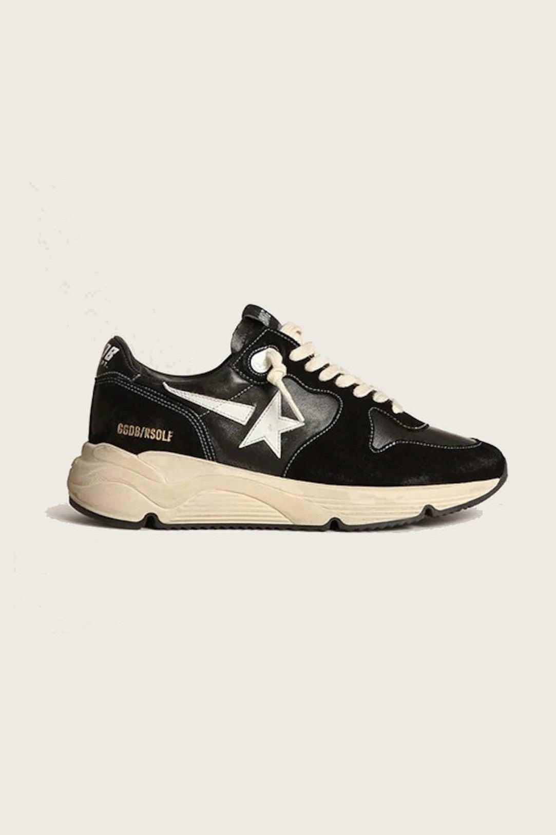 Tenis Golden Goose Running Sole Nylon Suede Hombre