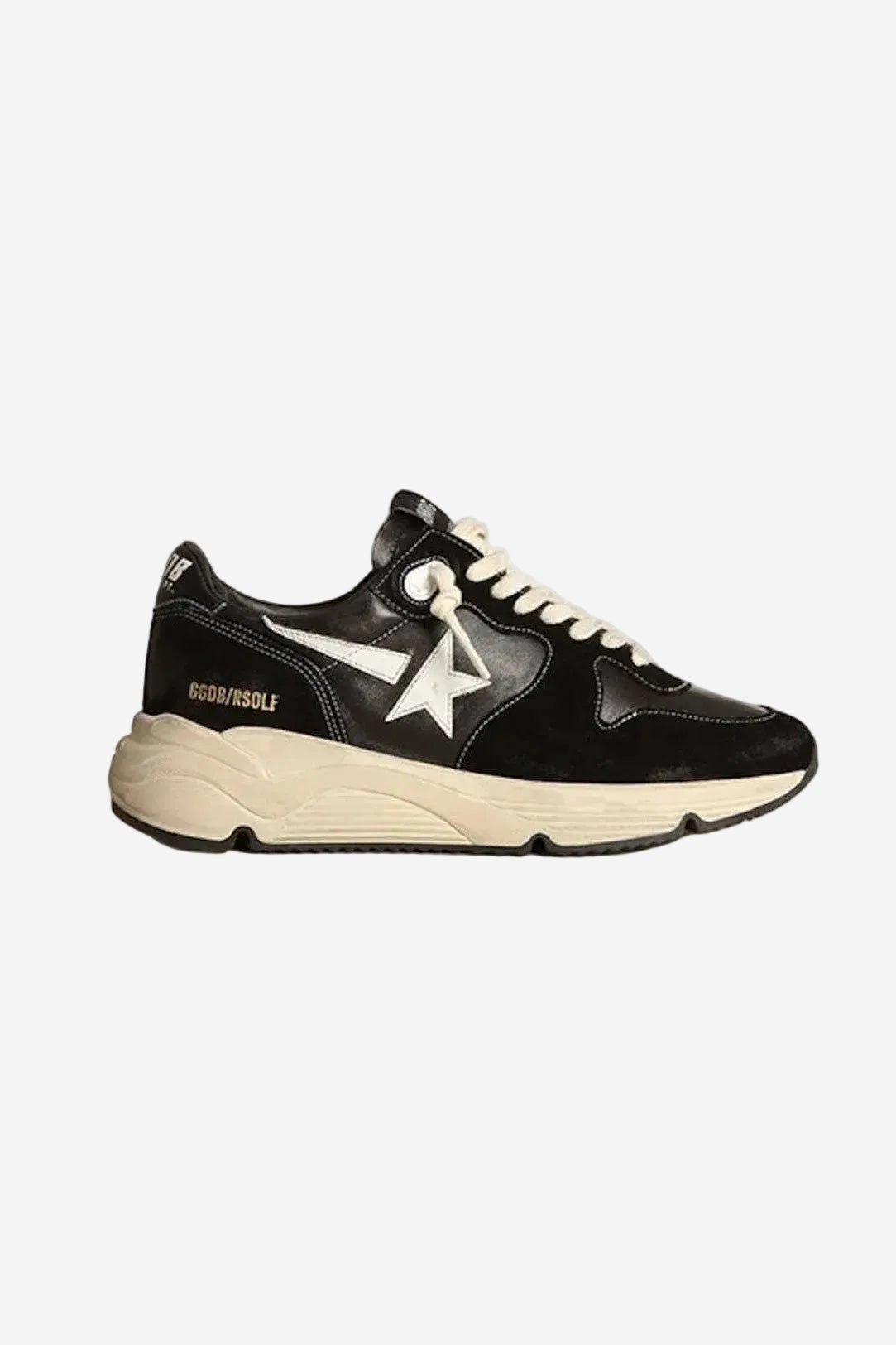 Tenis Golden Goose Running Sole Nylon Suede Hombre