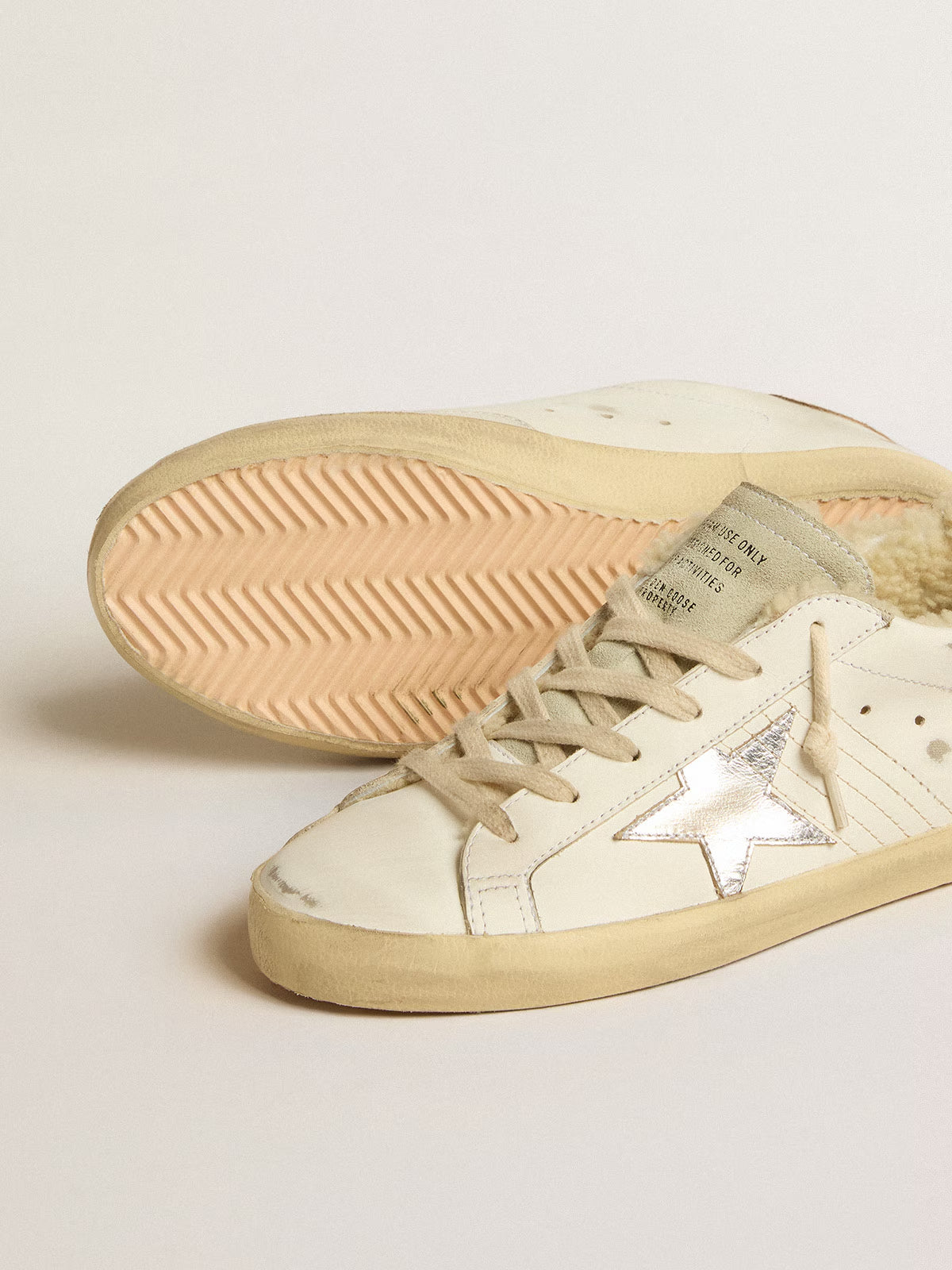 Tenis Golden Goose Super Star Leather Cocco Printed Mujer