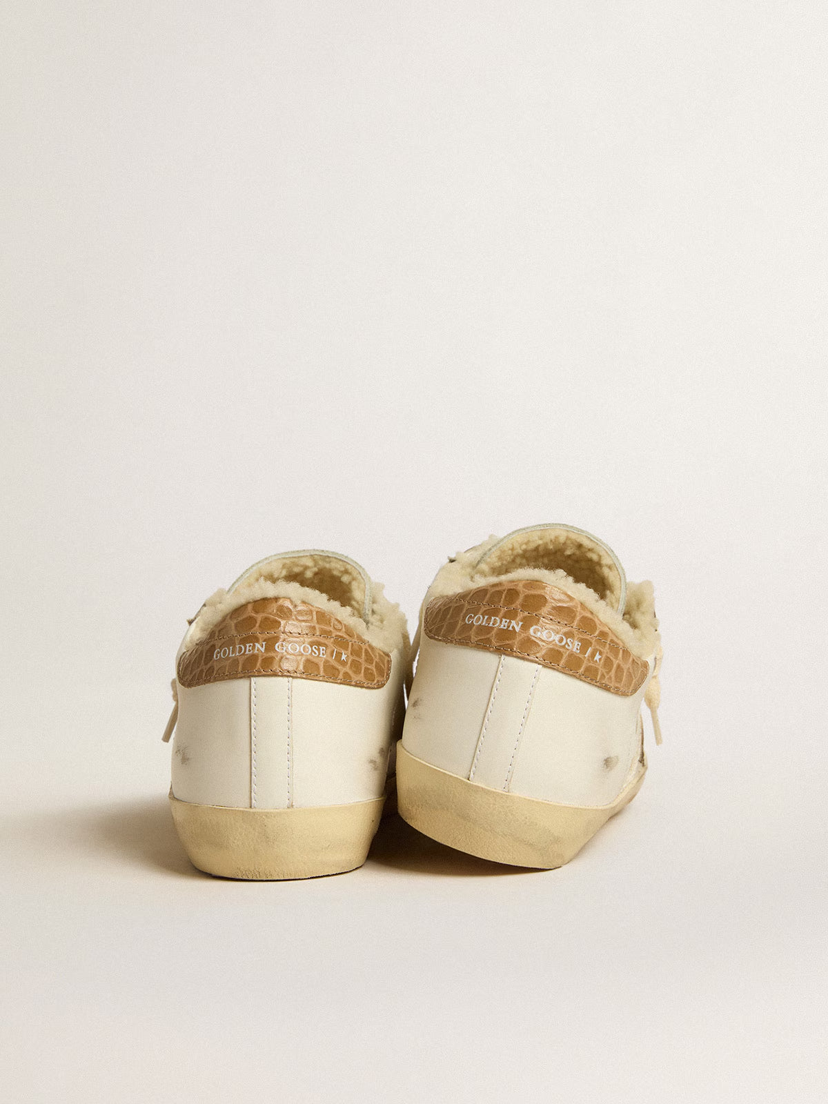 Tenis Golden Goose Super Star Leather Cocco Printed Mujer