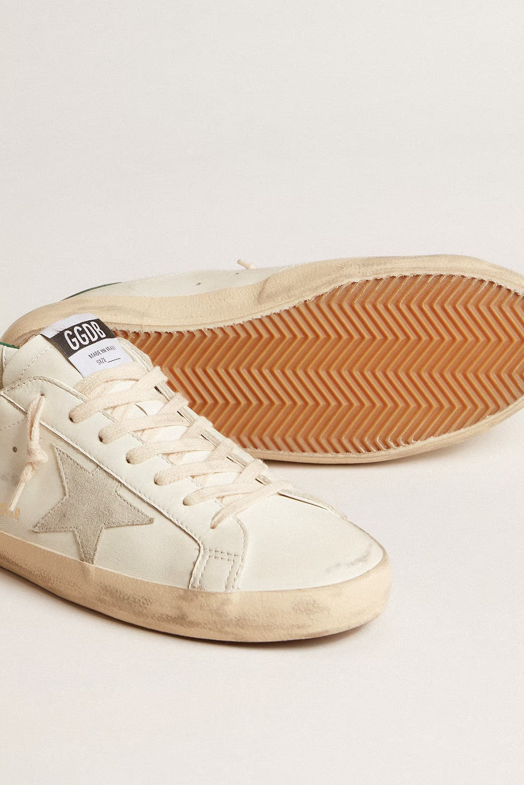 Tenis Golden Goose Super-Star Leather Upper And Heel Suede Star Hombre GOLDEN GOOSE TENIS Malva CO