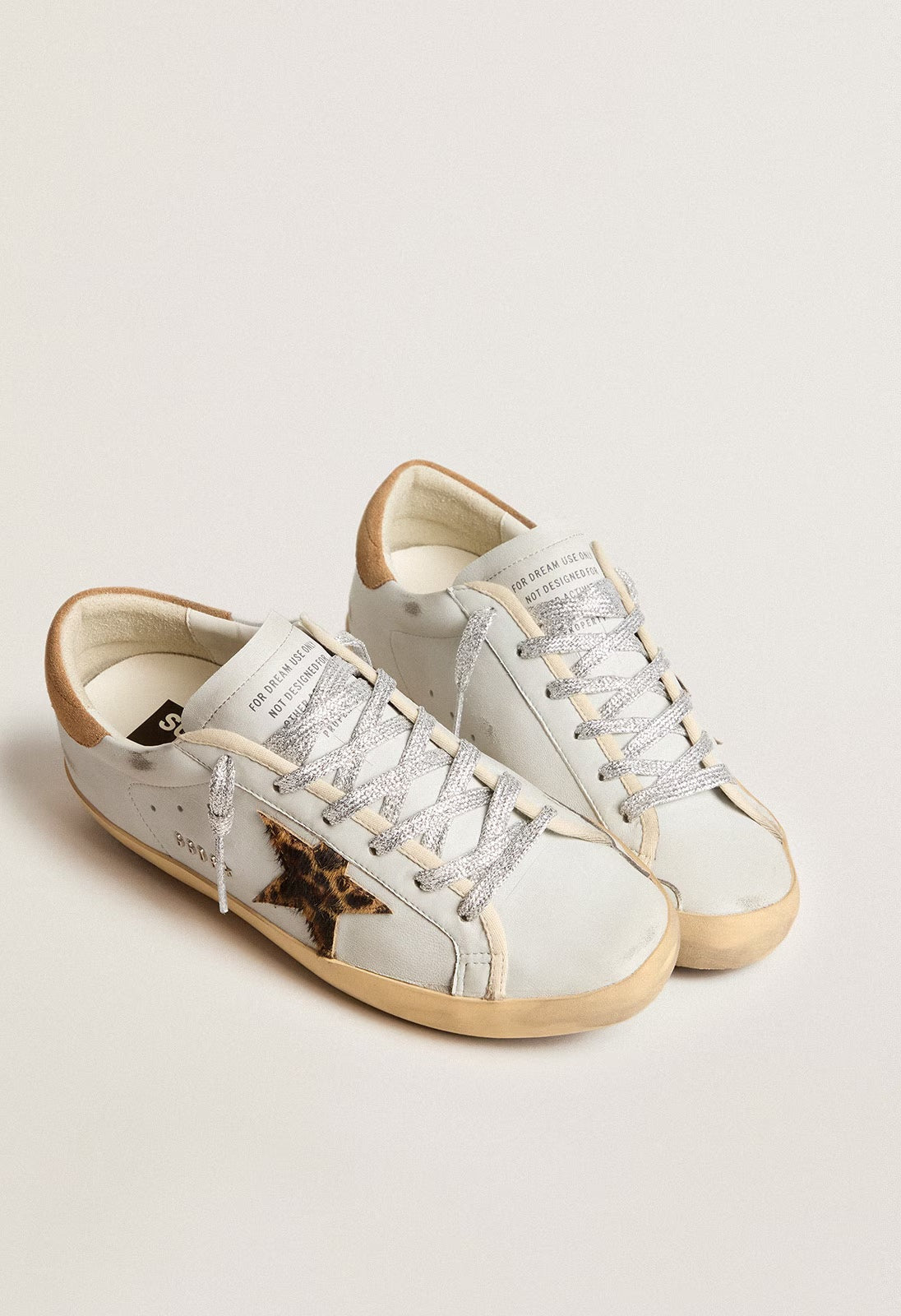 Tenis Golden Goose Super Star Nappa Horsy Star Metal Lettering Mujer GOLDEN GOOSE TENIS Malva CO