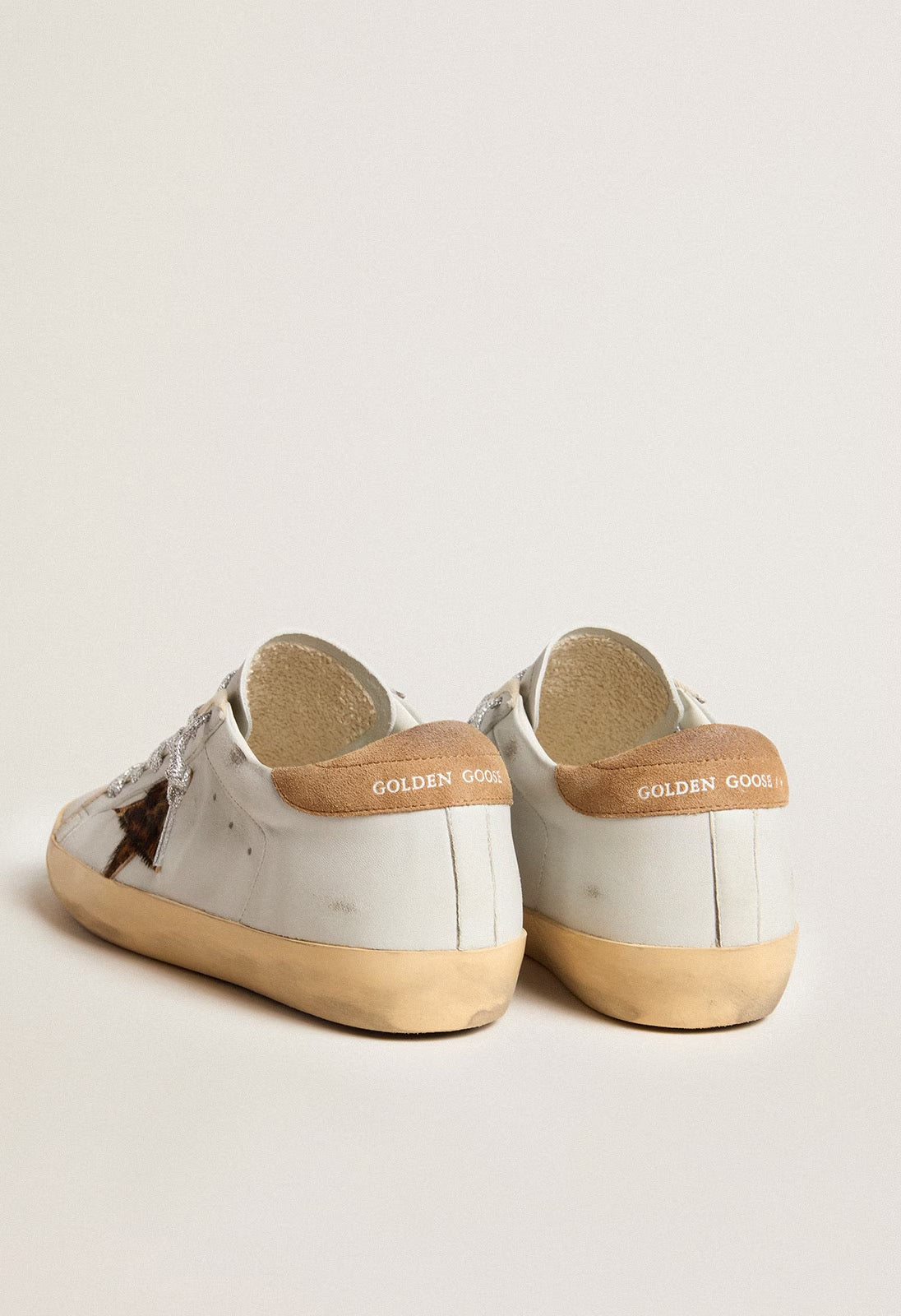Tenis Golden Goose Super Star Nappa Horsy Star Metal Lettering Mujer GOLDEN GOOSE TENIS Malva CO