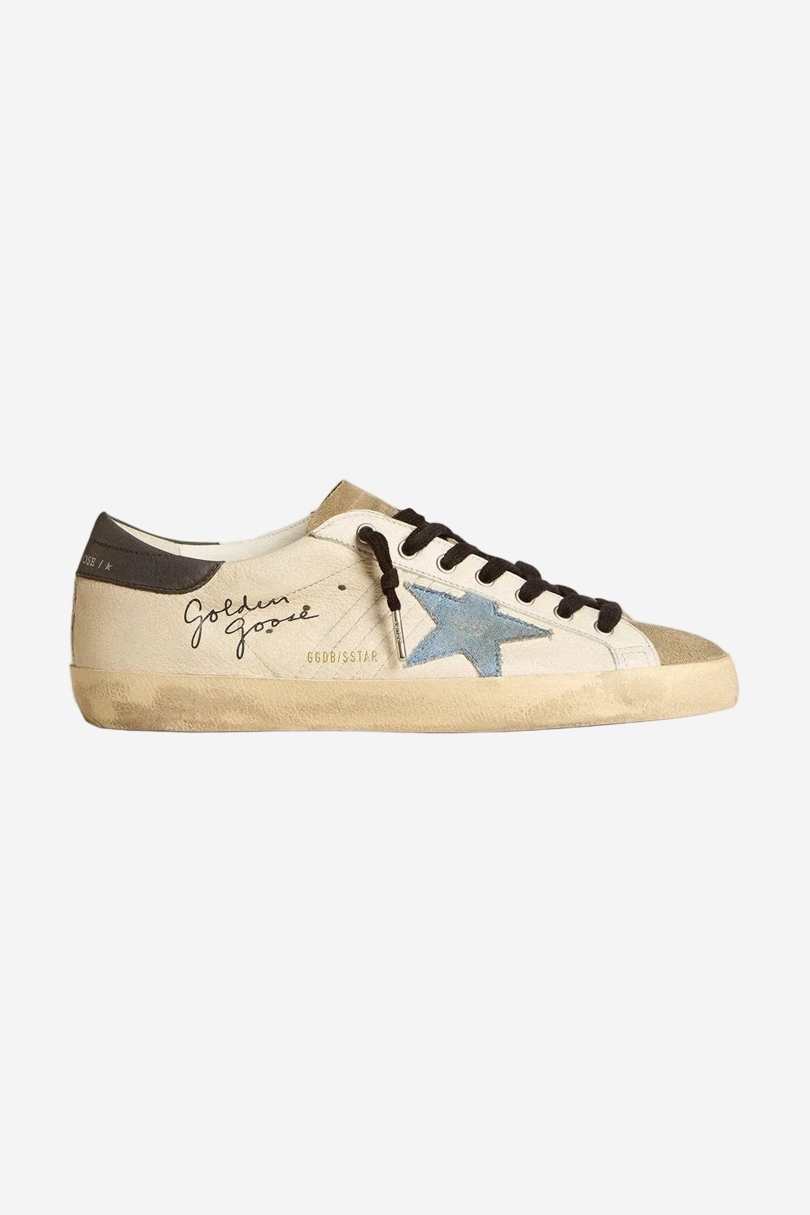 Tenis Golden Goose Super Star Classic Suede Toe And Tongue Denim Star Mujer GOLDEN GOOSE TENIS Malva CO
