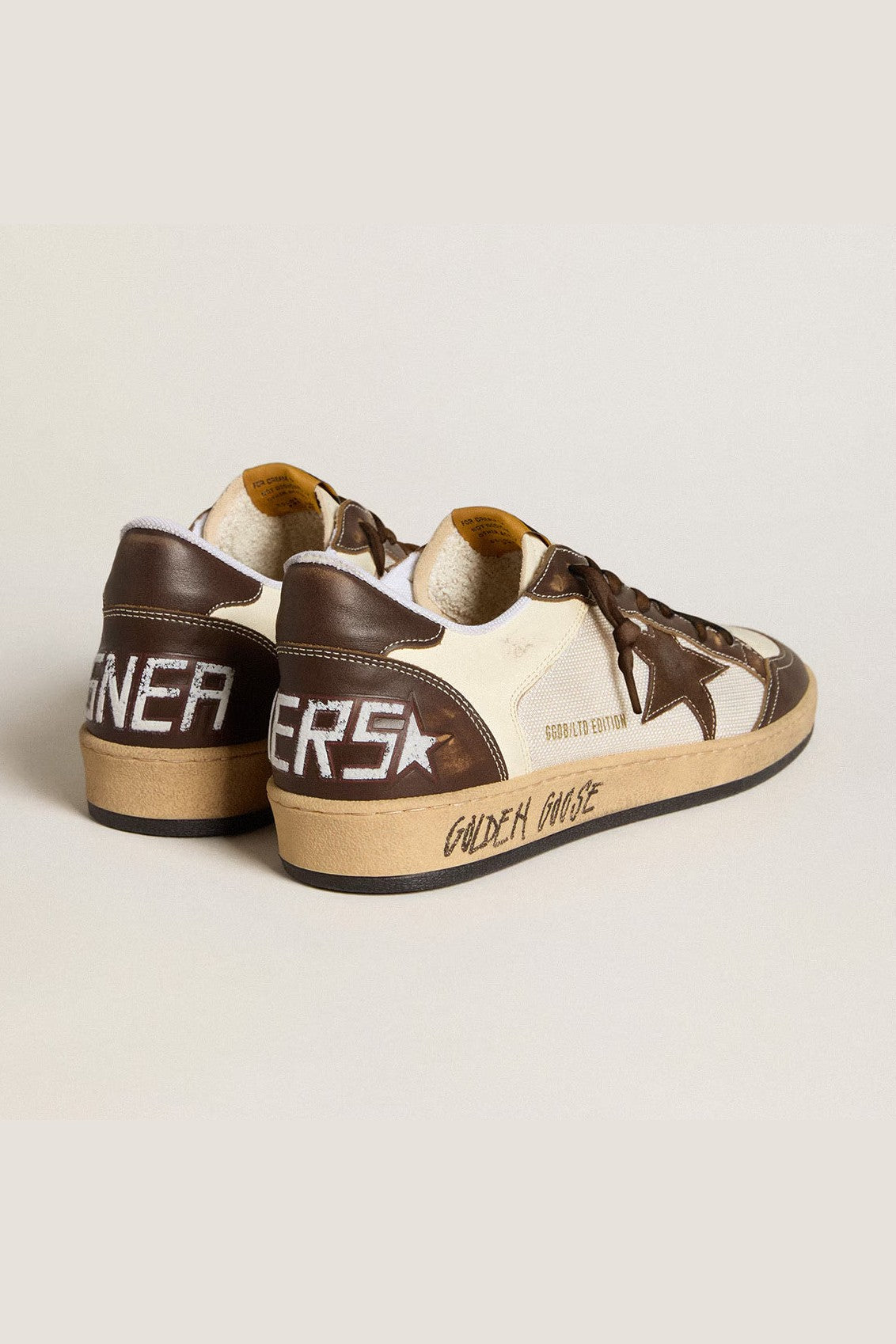 Tenis Golden Goose Ballstar Mesh Nappa Leather Suede Star Hombre GOLDEN GOOSE TENIS Malva CO