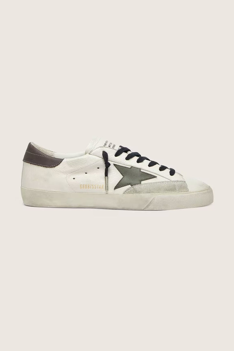 Tenis Golden Goose Super Star Patch Nappa Upper Leather Star And Heel Hombre
