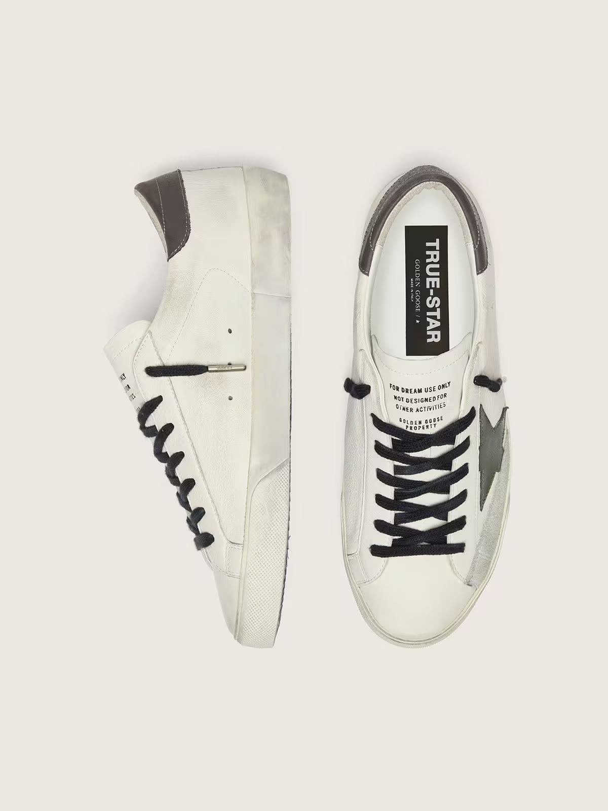 Tenis Golden Goose Super Star Patch Nappa Upper Leather Star And Heel Hombre