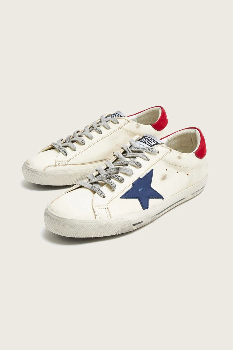 Tenis Golden Goose Super Star Nappa Leather Star Metal Lettering Hombre GOLDEN GOOSE TENIS Malva CO
